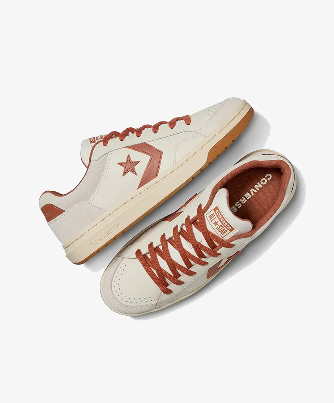 CONVERSE | PRO BLAZE CLASSIC LEATHER & SUEDE { BEIGE - Image 2