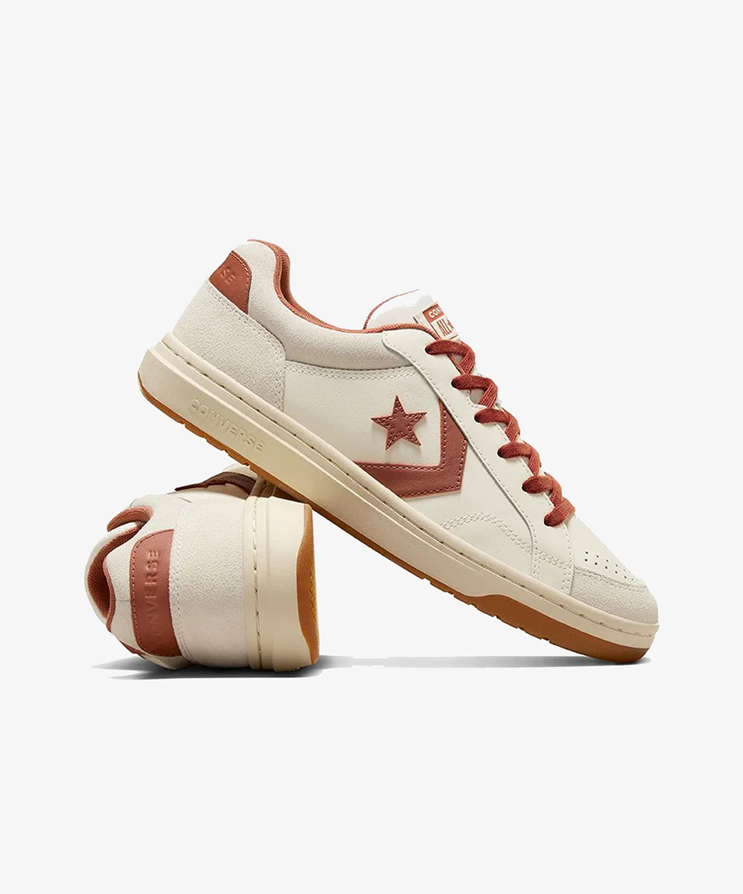 CONVERSE | PRO BLAZE CLASSIC LEATHER & SUEDE { BEIGE - Image 4