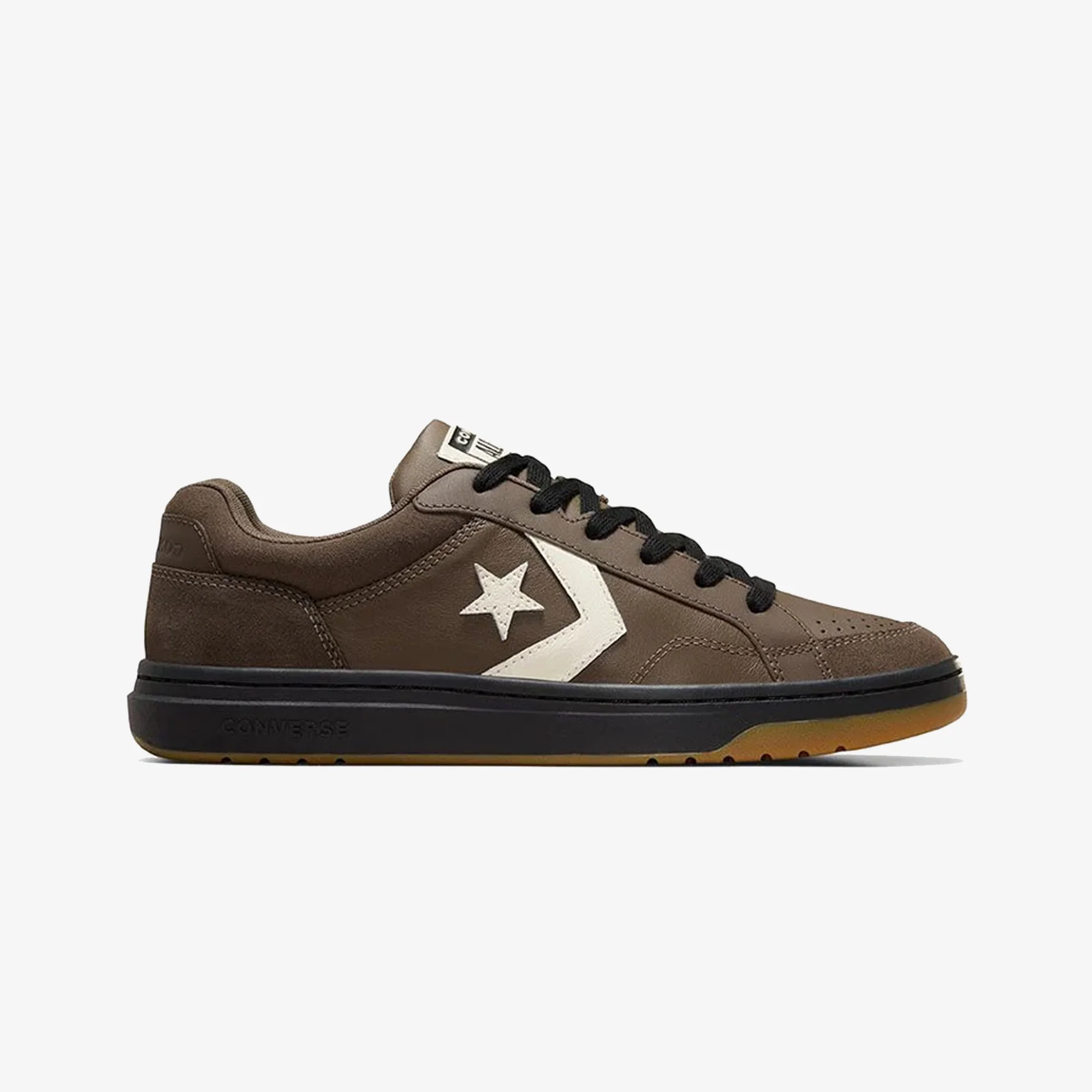 CONVERSE | PRO BLAZE CLASSIC LEATHER & SUEDE { COFFEE