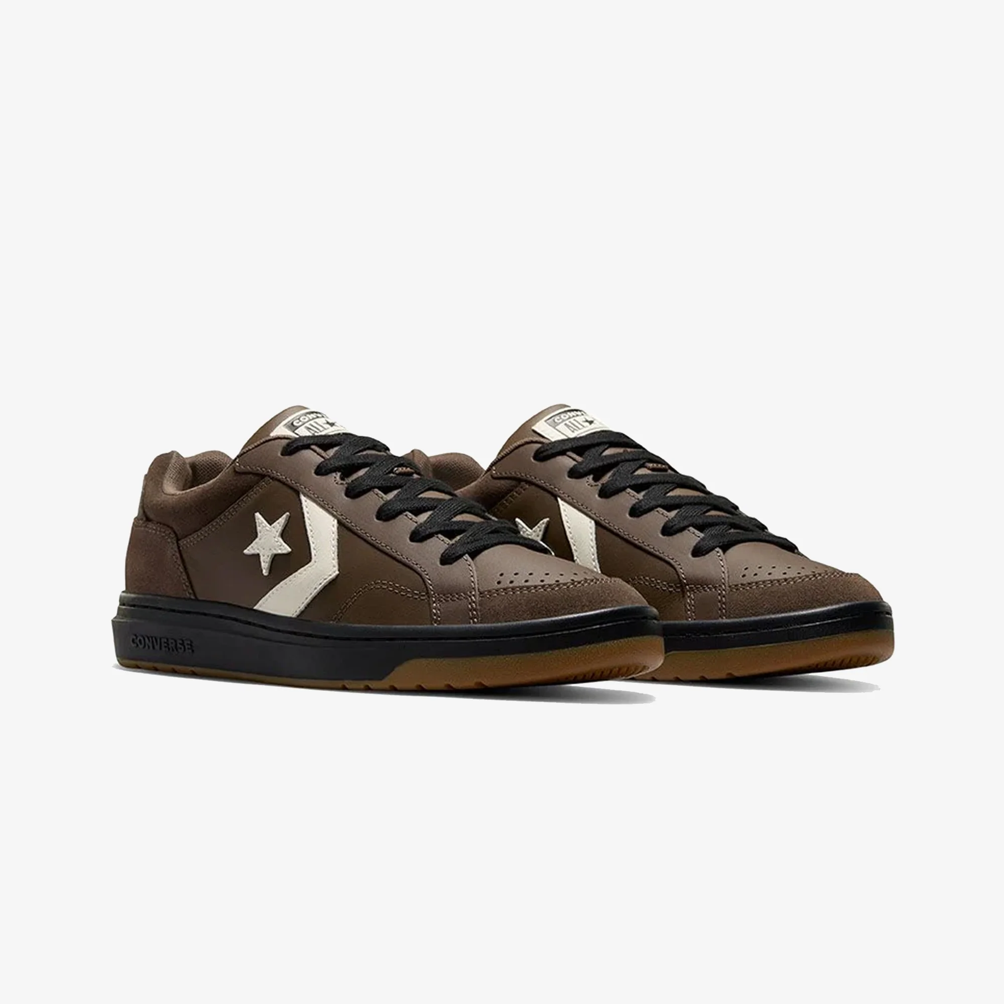 CONVERSE | PRO BLAZE CLASSIC LEATHER & SUEDE { COFFEE - Image 2