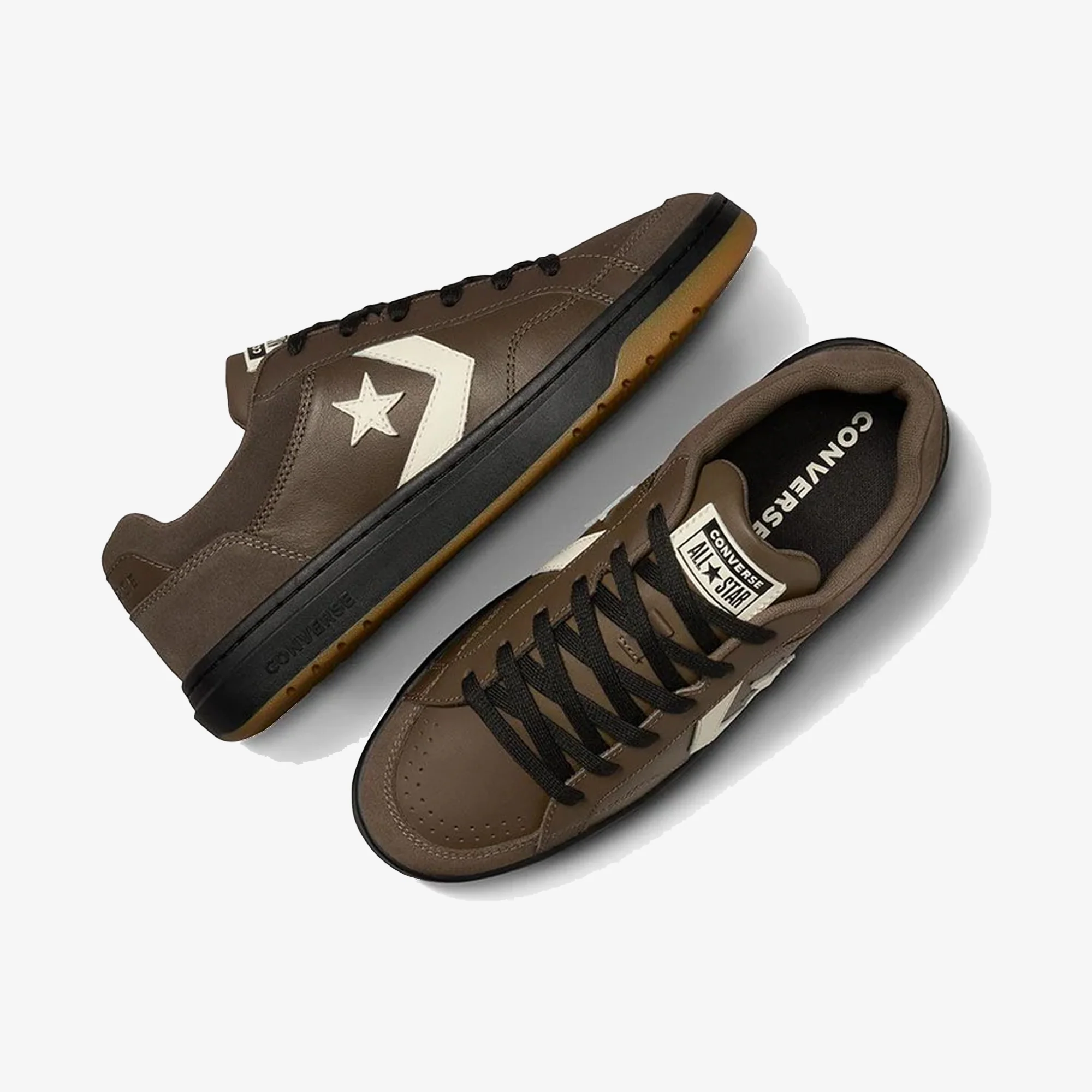 CONVERSE | PRO BLAZE CLASSIC LEATHER & SUEDE { COFFEE - Image 4