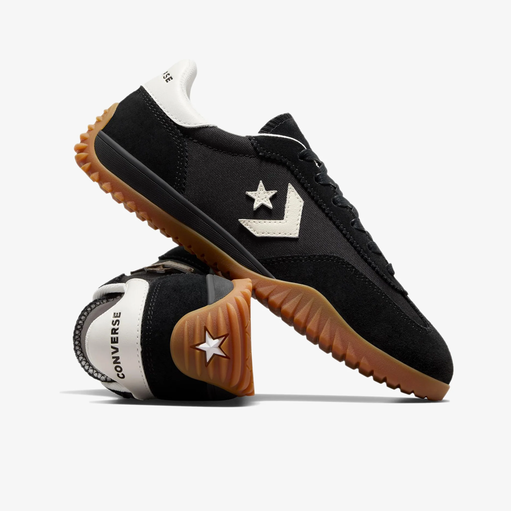 CONVERSE | RUN STAR TRAINER { BLACK/EGRET/HONEY - Image 2