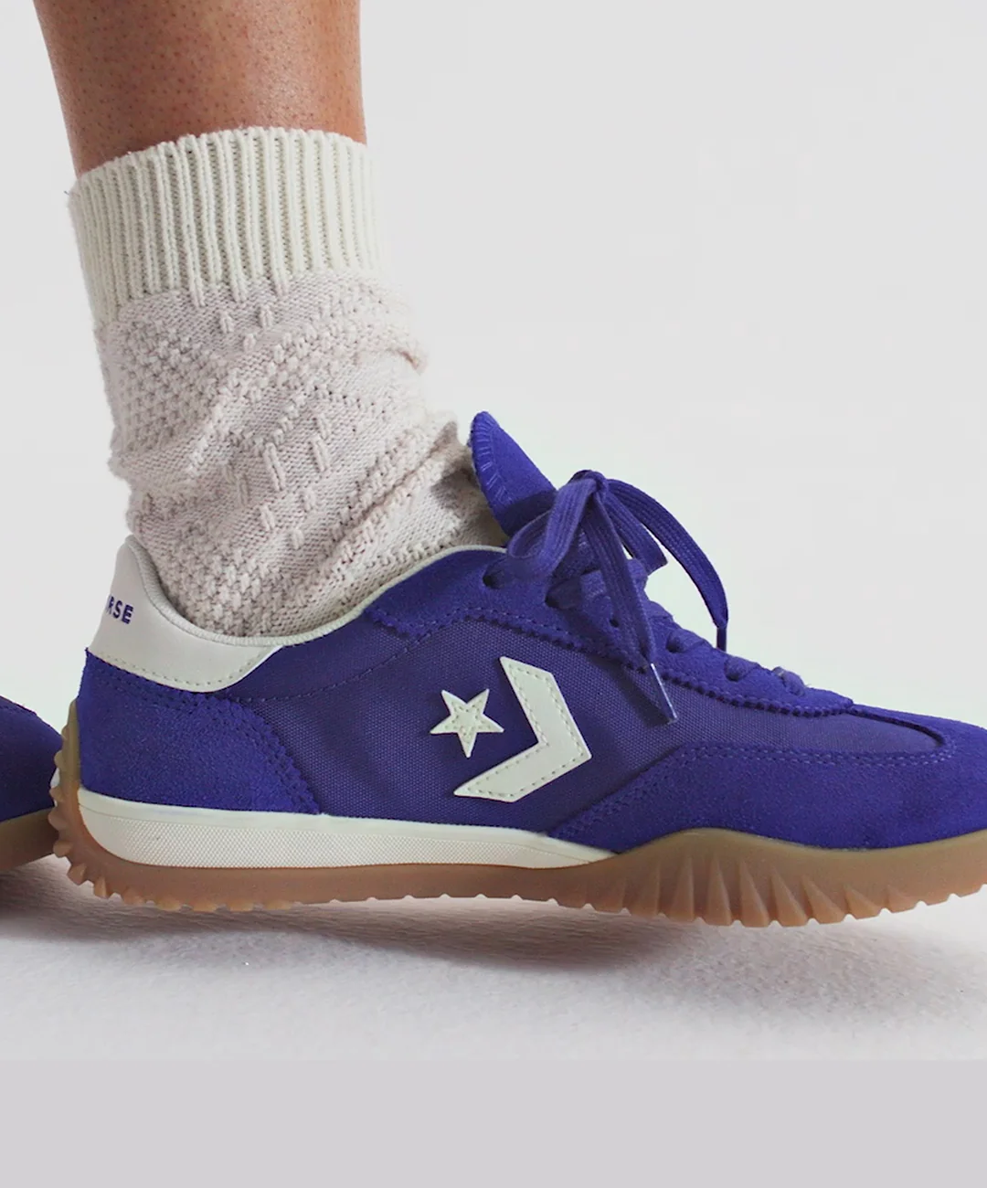 CONVERSE | RUN STAR TRAINER LOW { NIGHT INDIGO/WHITE - Image 6
