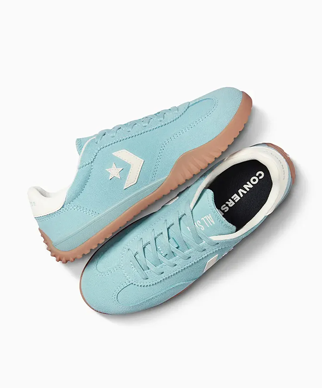 CONVERSE | RUN STAR TRAINER LOW { VERNAL POOL/EGRET - Image 2