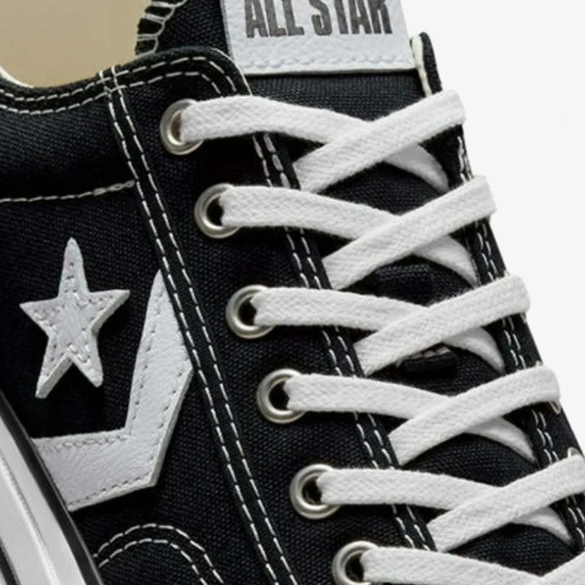 Converse | STAR PLAYER 76 PREMIUM CANVAS { BLACK - Image 5