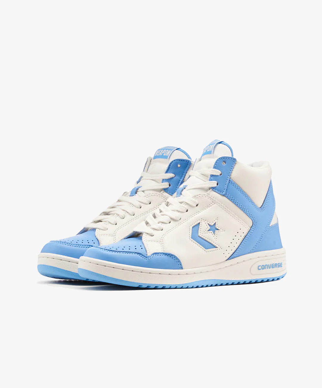 Converse | WEAPON CHOOSE YOURS LEATHER { WHITE/BLUE - Image 3