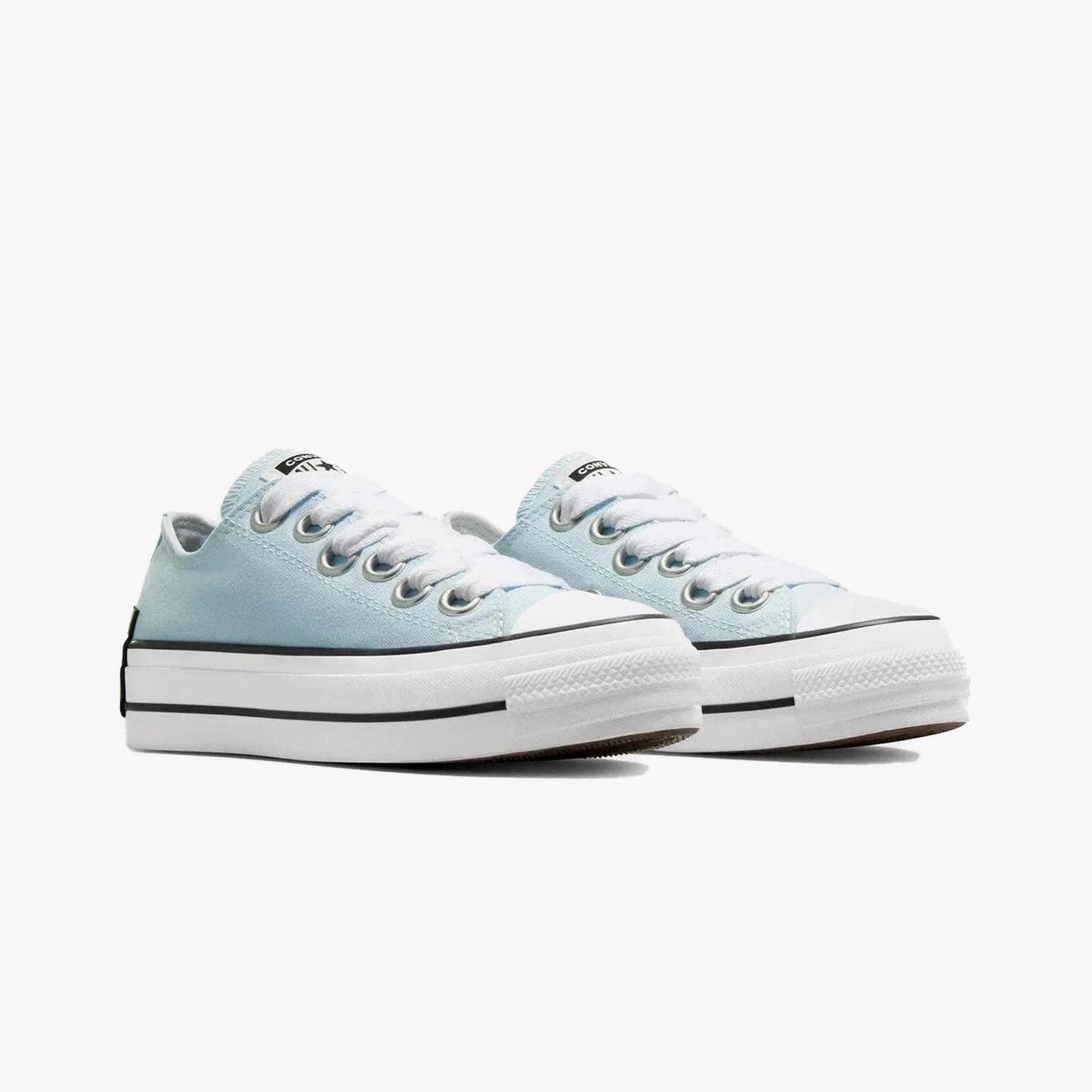 Converse | CHUCK TAYLOR ALL STAR LIFT PLATFORM SKETCH LOW { WINTER SALY/WHITE/BLACK - Image 3