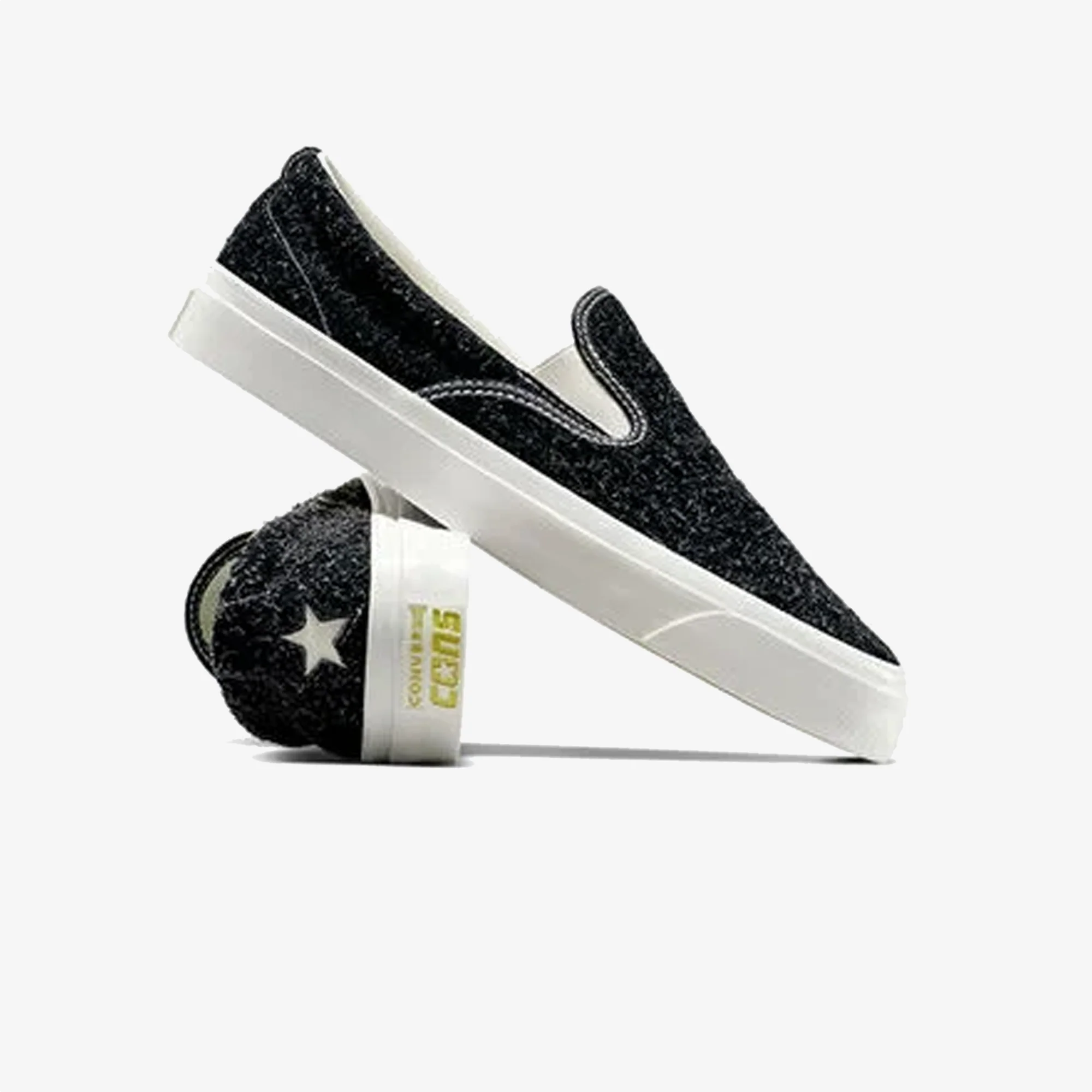 CONVERSE | x GOLF WANG ONE STAR CC SLIP PRO { BLACK - Image 4