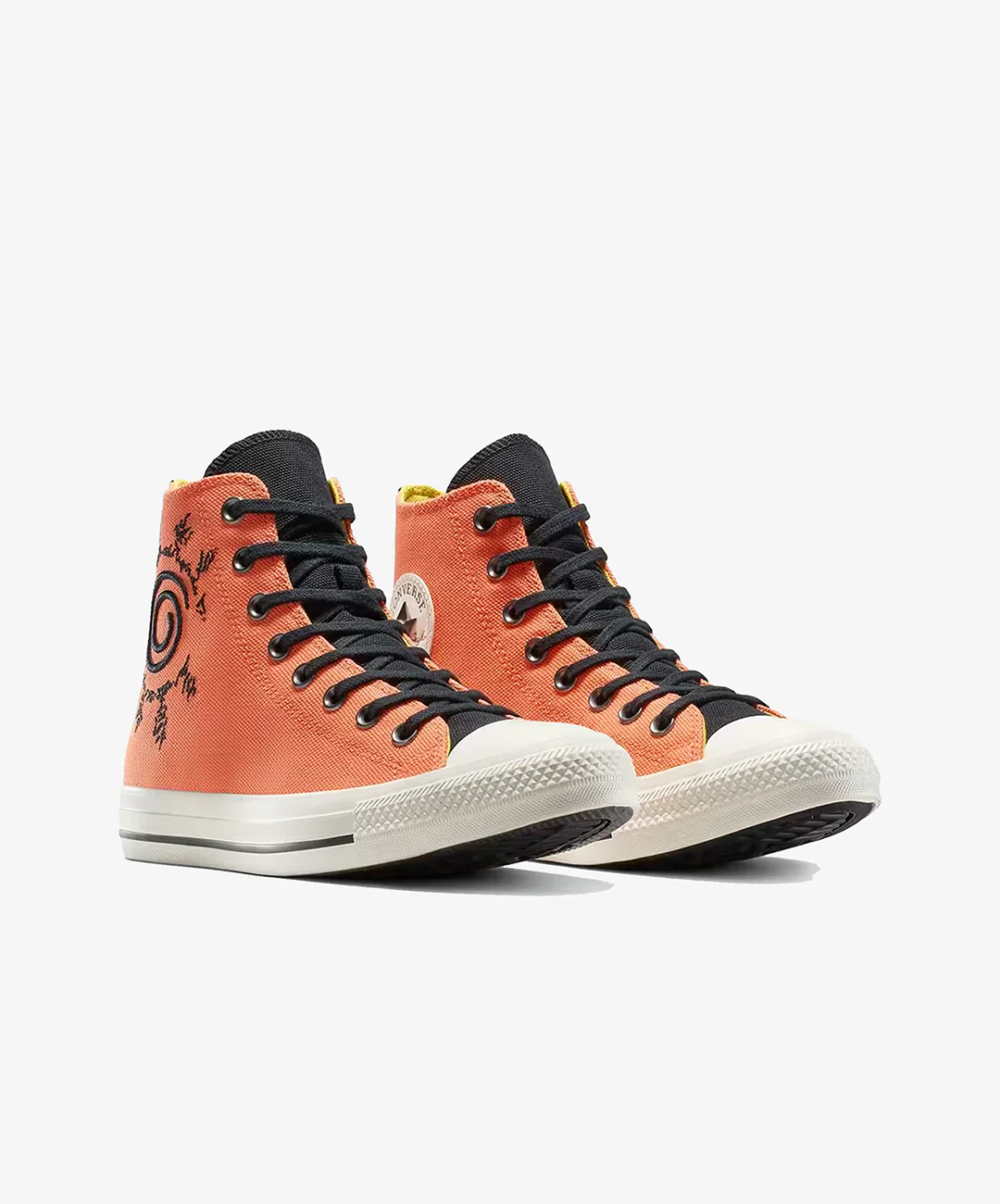 CONVERSE | x NARUTO SHIPPUDEN CHUCK TAYLOR ALL STAR { PALE MAGMA/BLACK/EGRET - Image 4