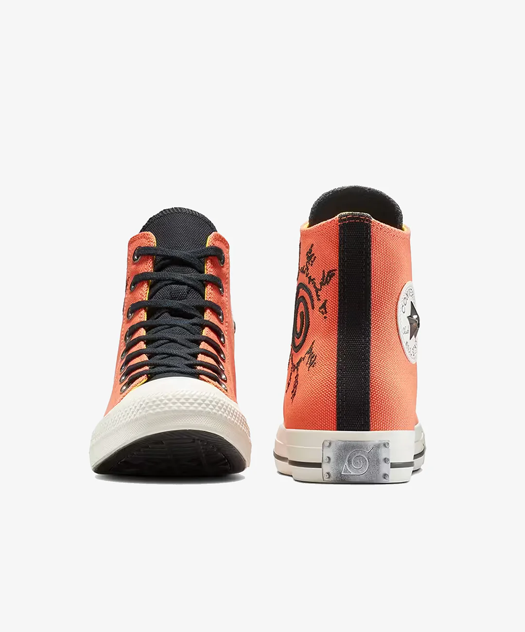 CONVERSE | x NARUTO SHIPPUDEN CHUCK TAYLOR ALL STAR { PALE MAGMA/BLACK/EGRET - Image 5