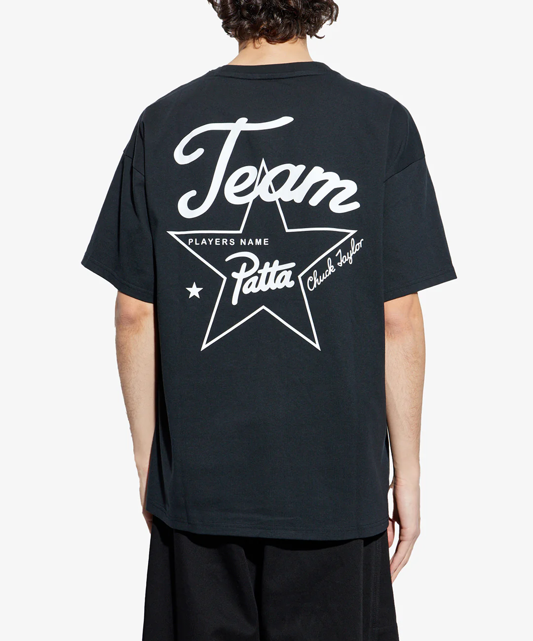 Converse | X PATTA ANNIVERSARY TEE { BLACK - Image 2
