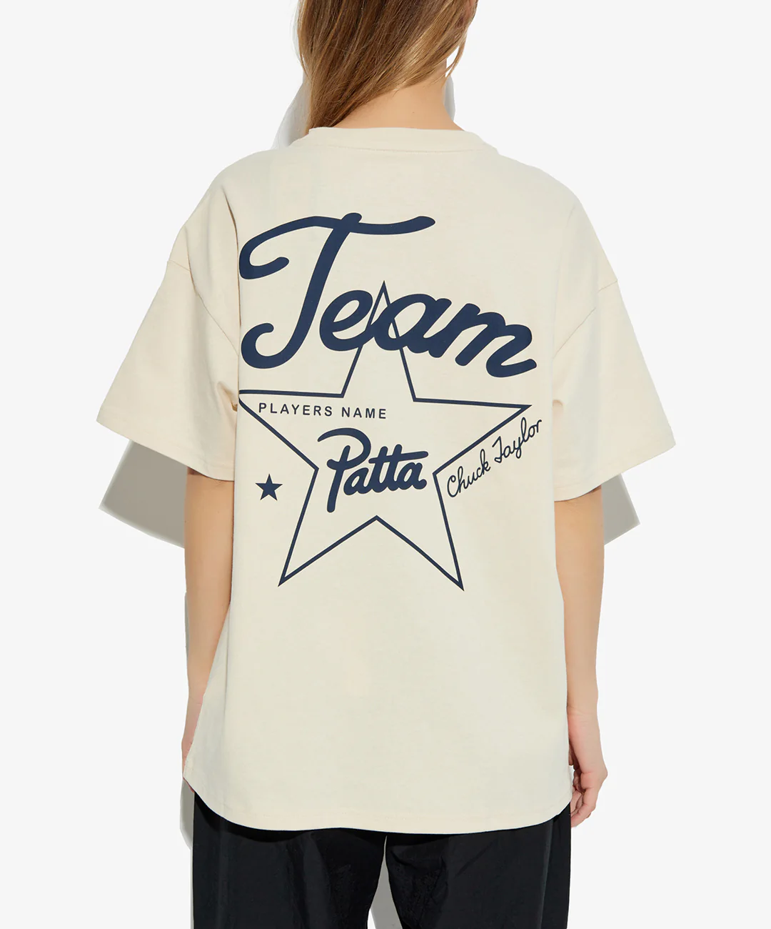Converse | X PATTA ANNIVERSARY TEE NATURAL IVORY { CREAM - Image 2
