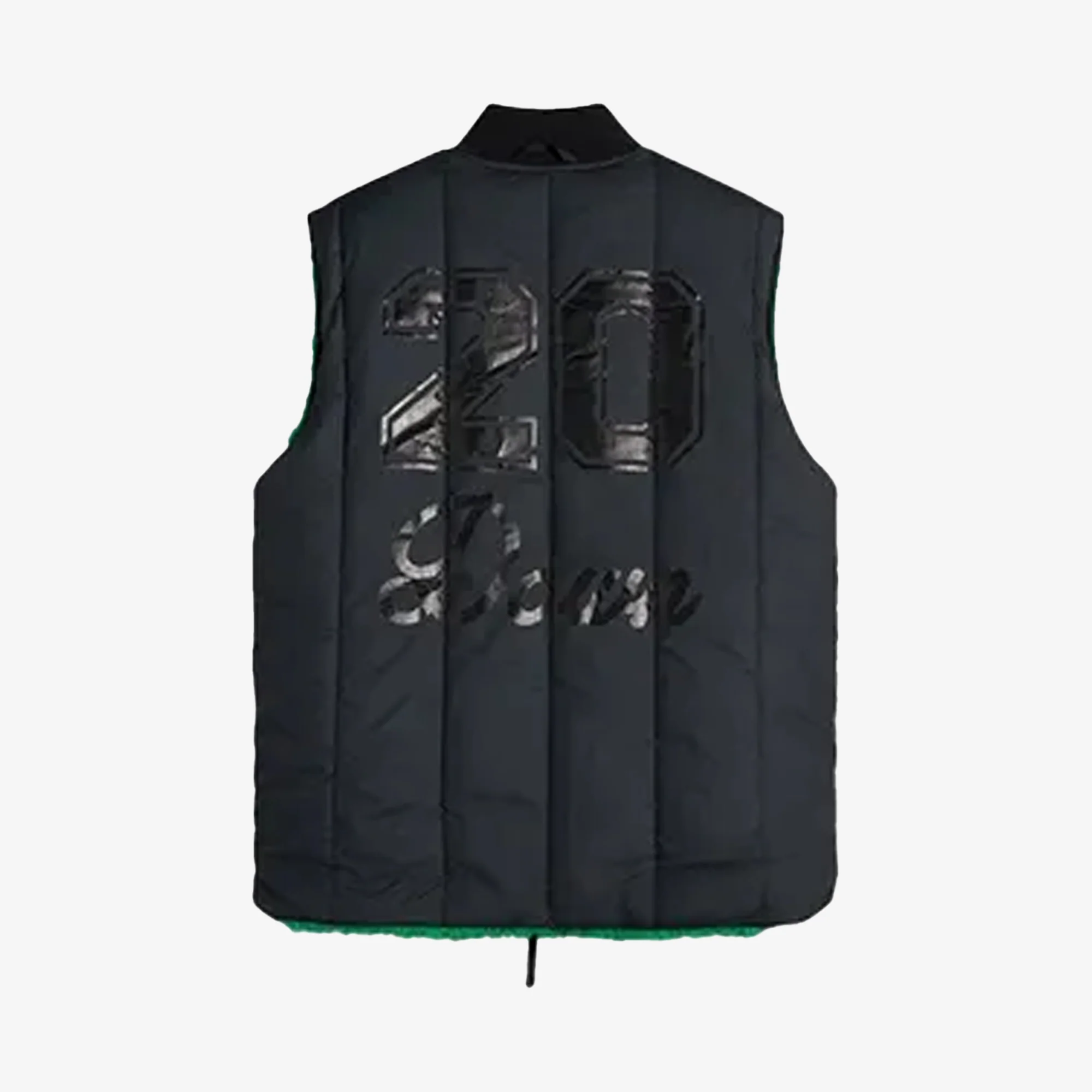 Converse | X PATTA REVERSIBLE VEST { GREEN/BLACK - Image 4