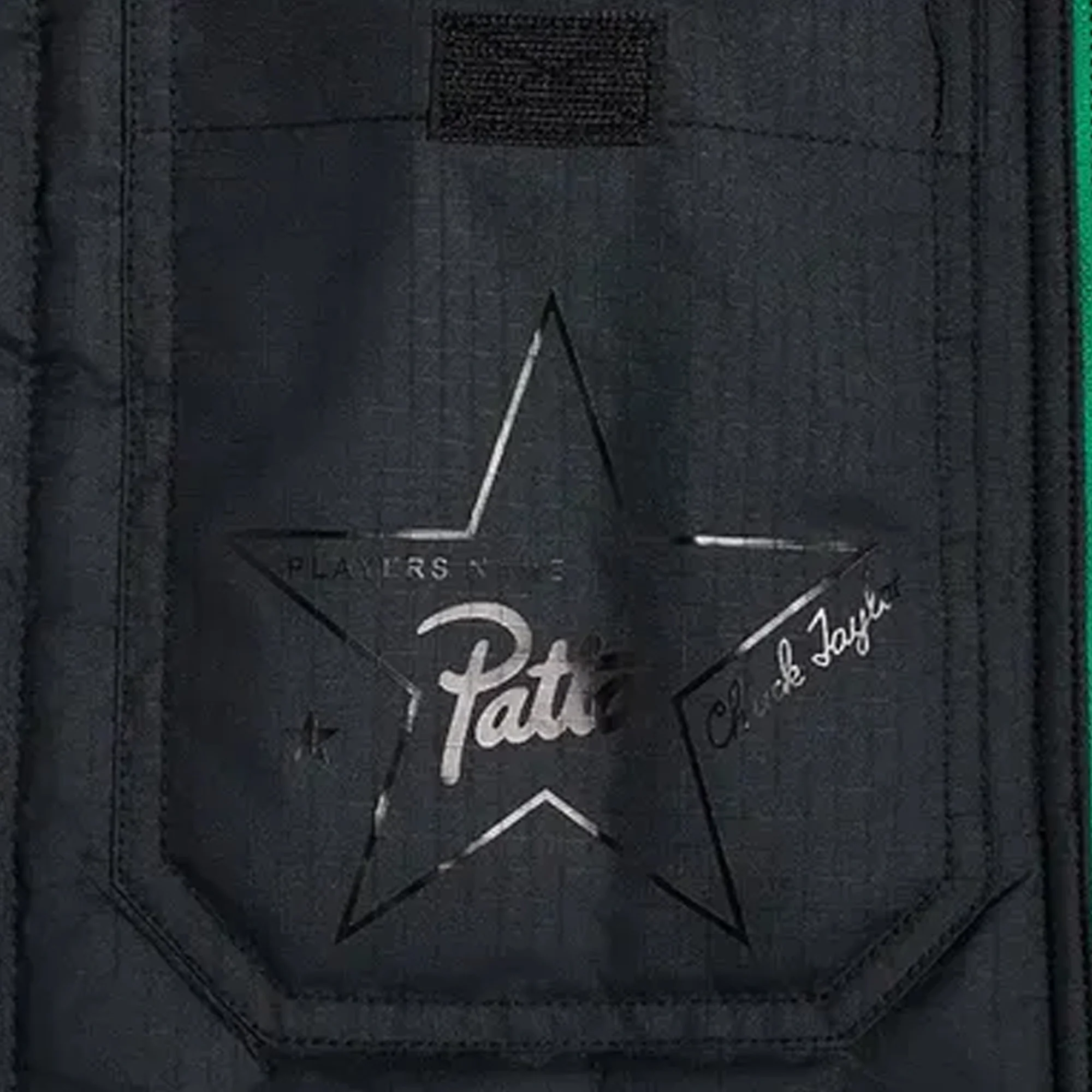 Converse | X PATTA REVERSIBLE VEST { GREEN/BLACK - Image 5