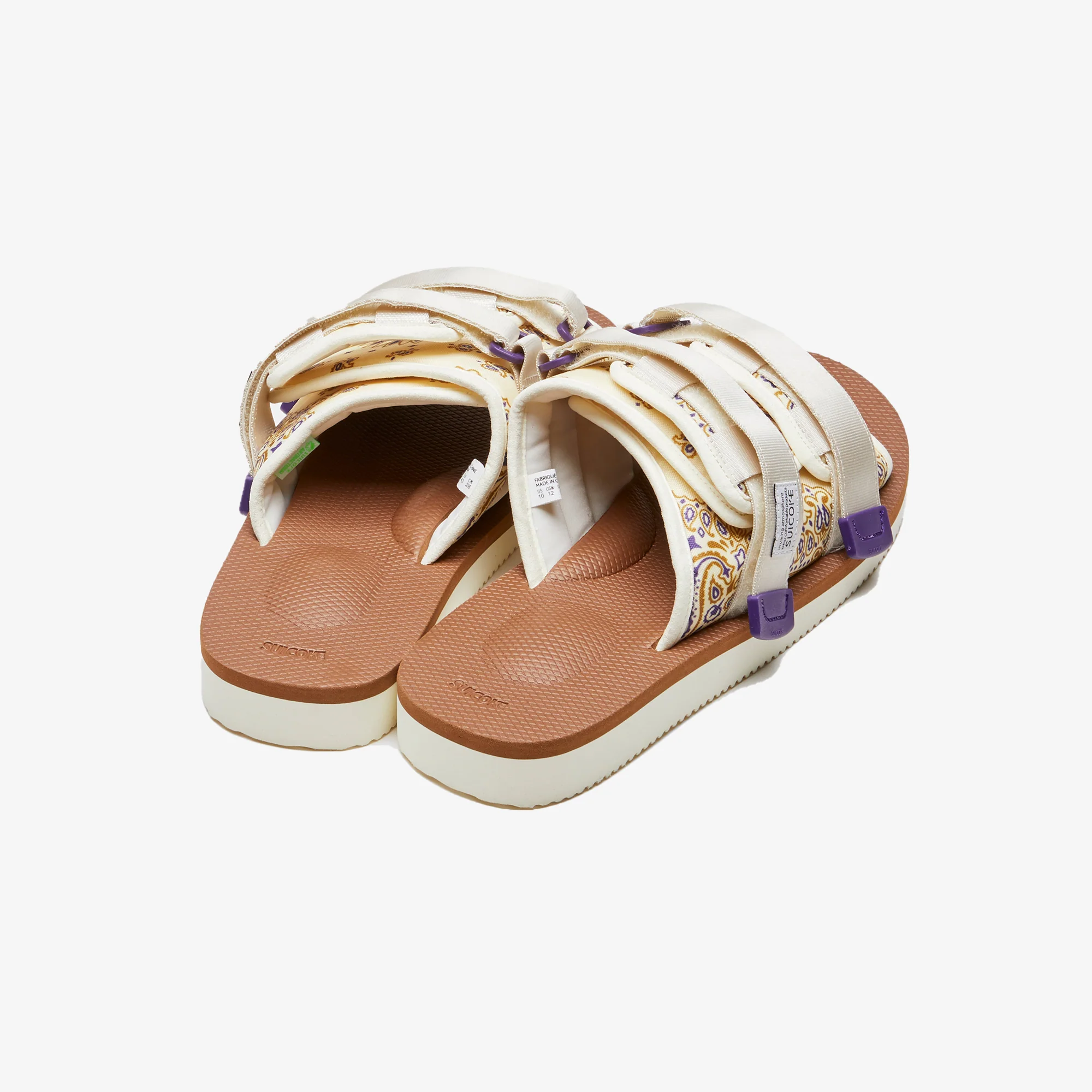 Suicoke | MOTO-CAB-PT05 { IVORY/BROWN - Image 3