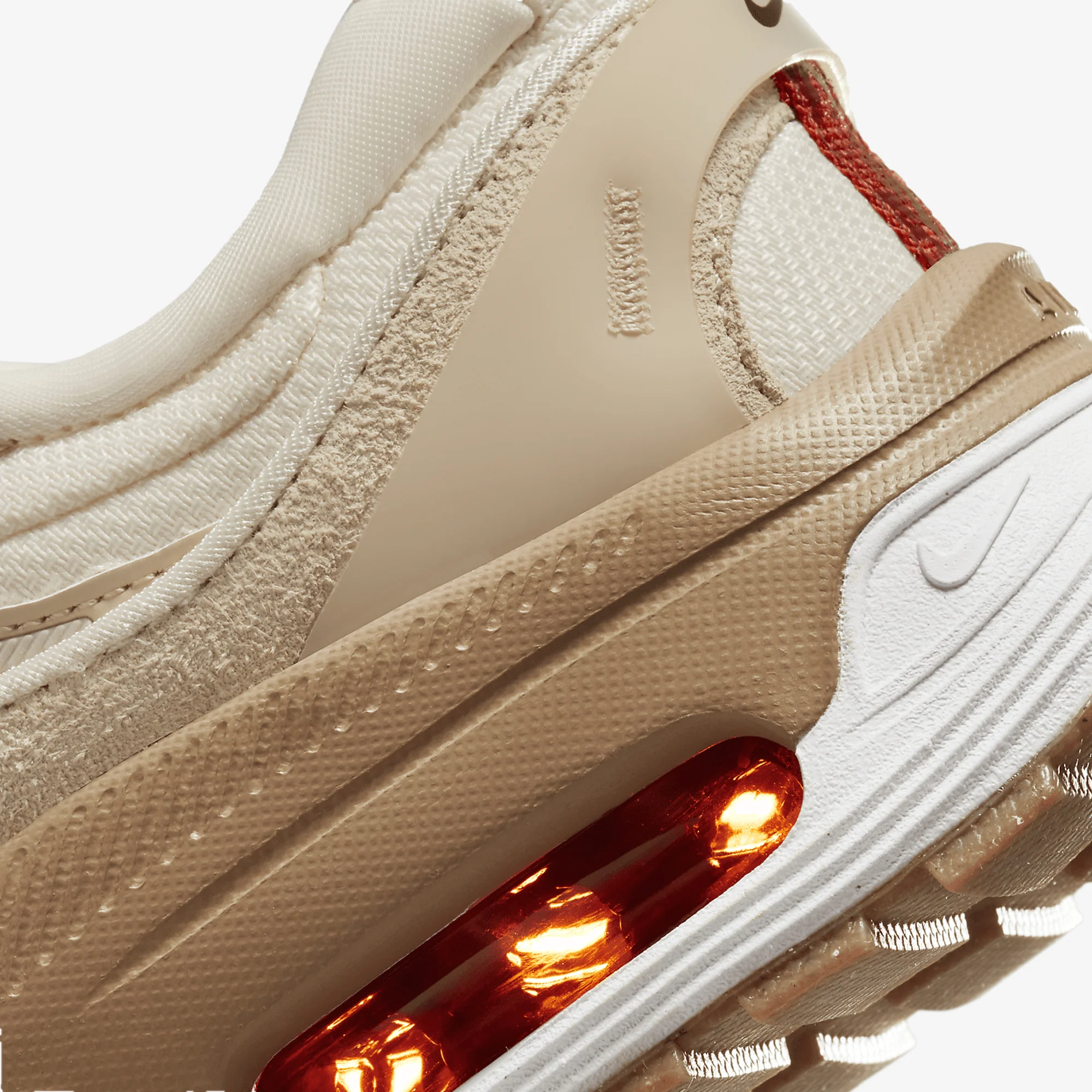 Nike | AIR MAX BLISS SE { PALE IVORY/PICANTE RED-SUMMIT WHITE - Image 5