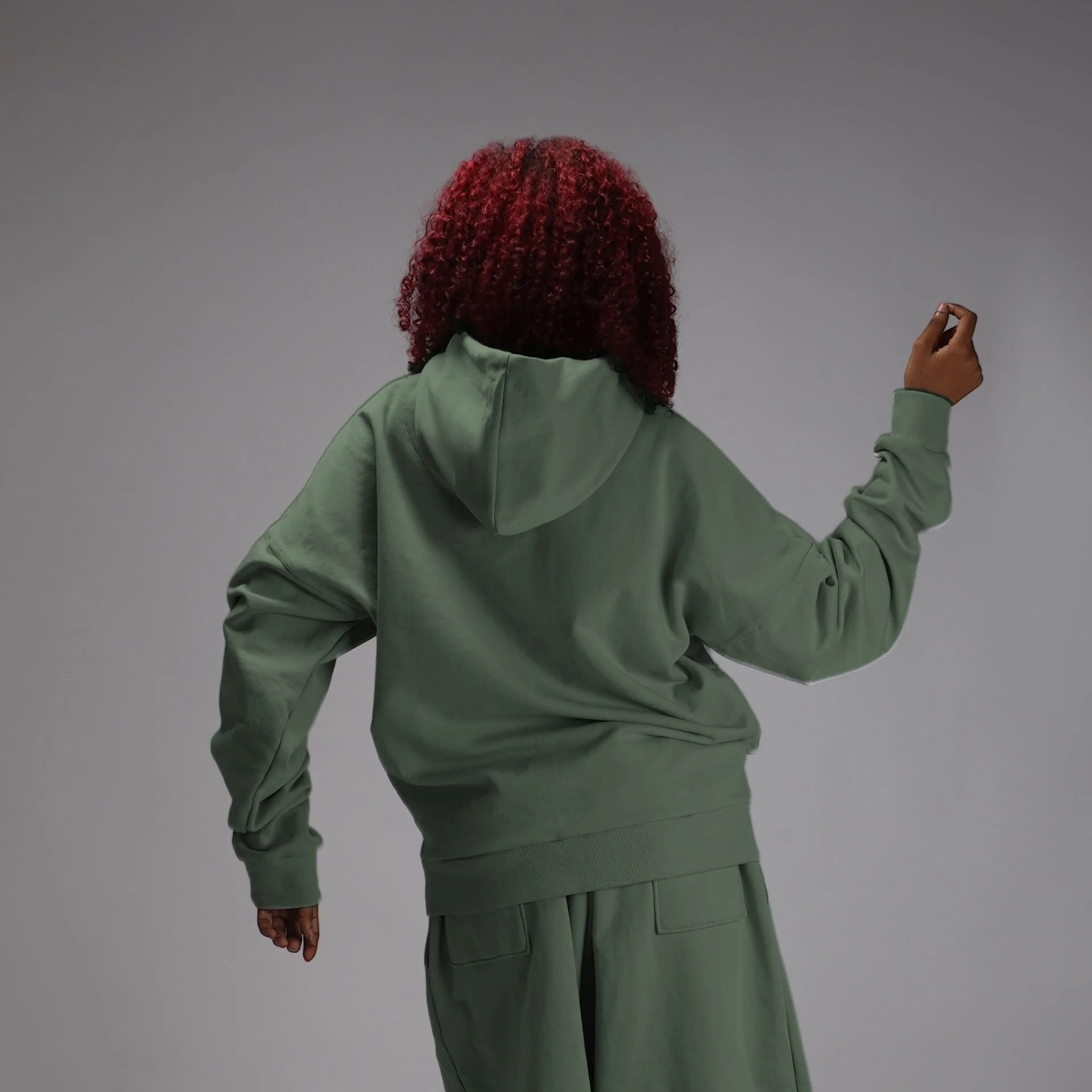 Superkicks | CORE HOODIE SEA SPRAY GREEN - Image 3