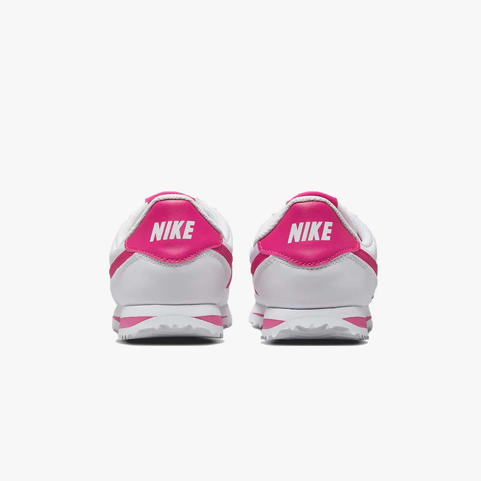 Nike | CORTEZ BASIC SL { WHITE/PINK PRIME - Image 3