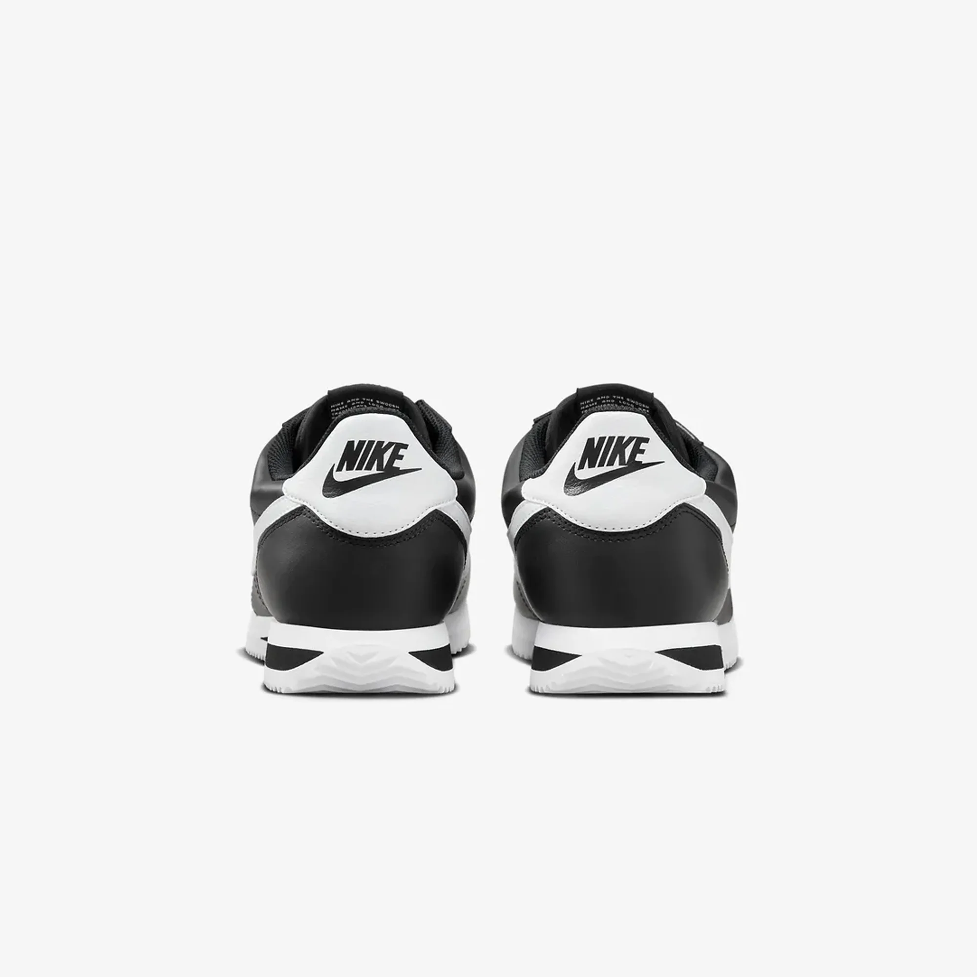 Nike | CORTEZ  { BLACK/WHITE - Image 3