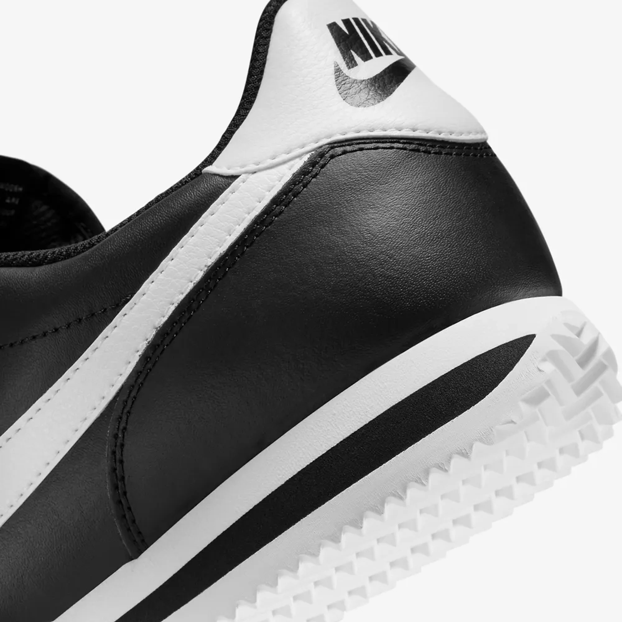 Nike | CORTEZ  { BLACK/WHITE - Image 5