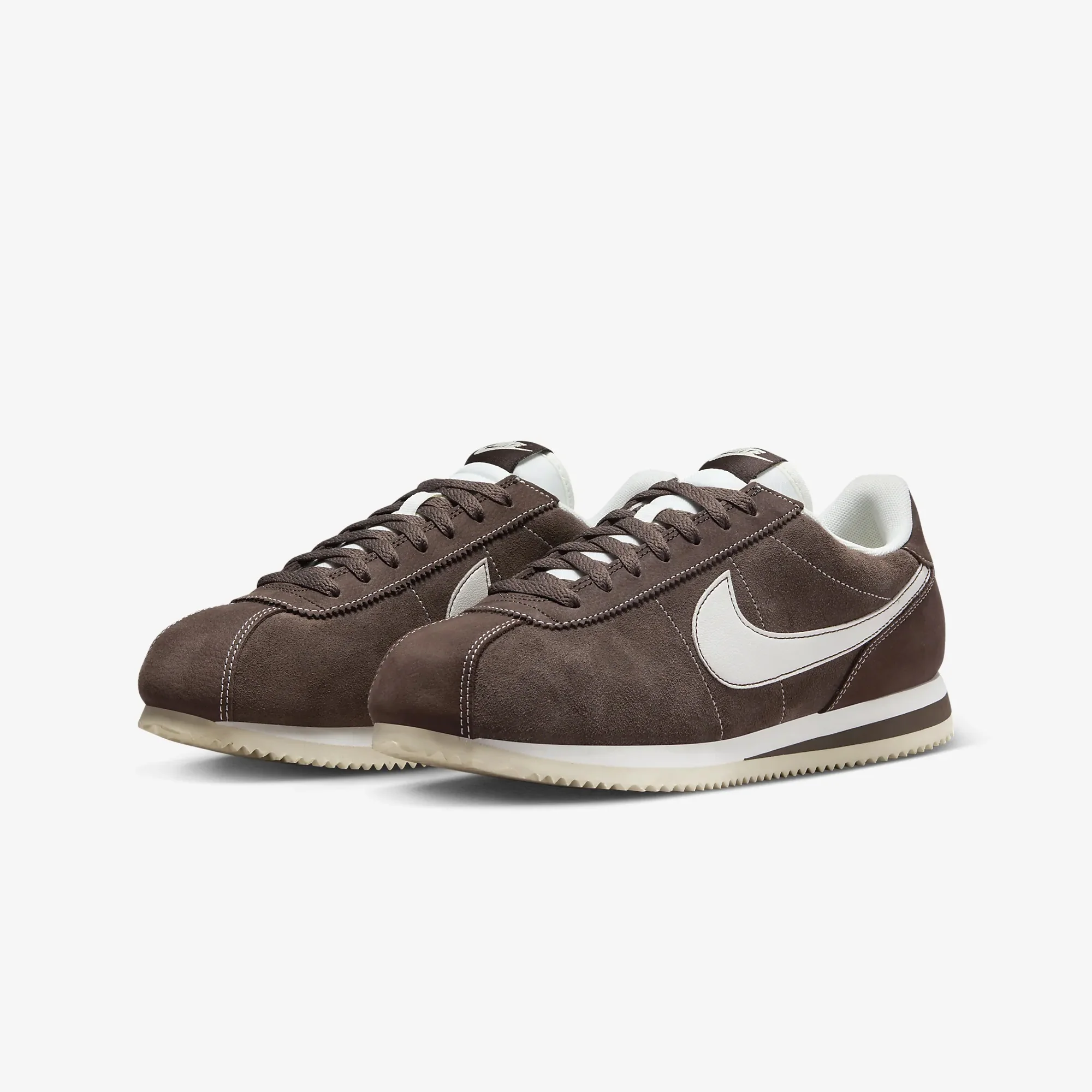 Nike | CORTEZ SE { BAROQUE BROWN/SAIL-COCONUT MILK - Image 2