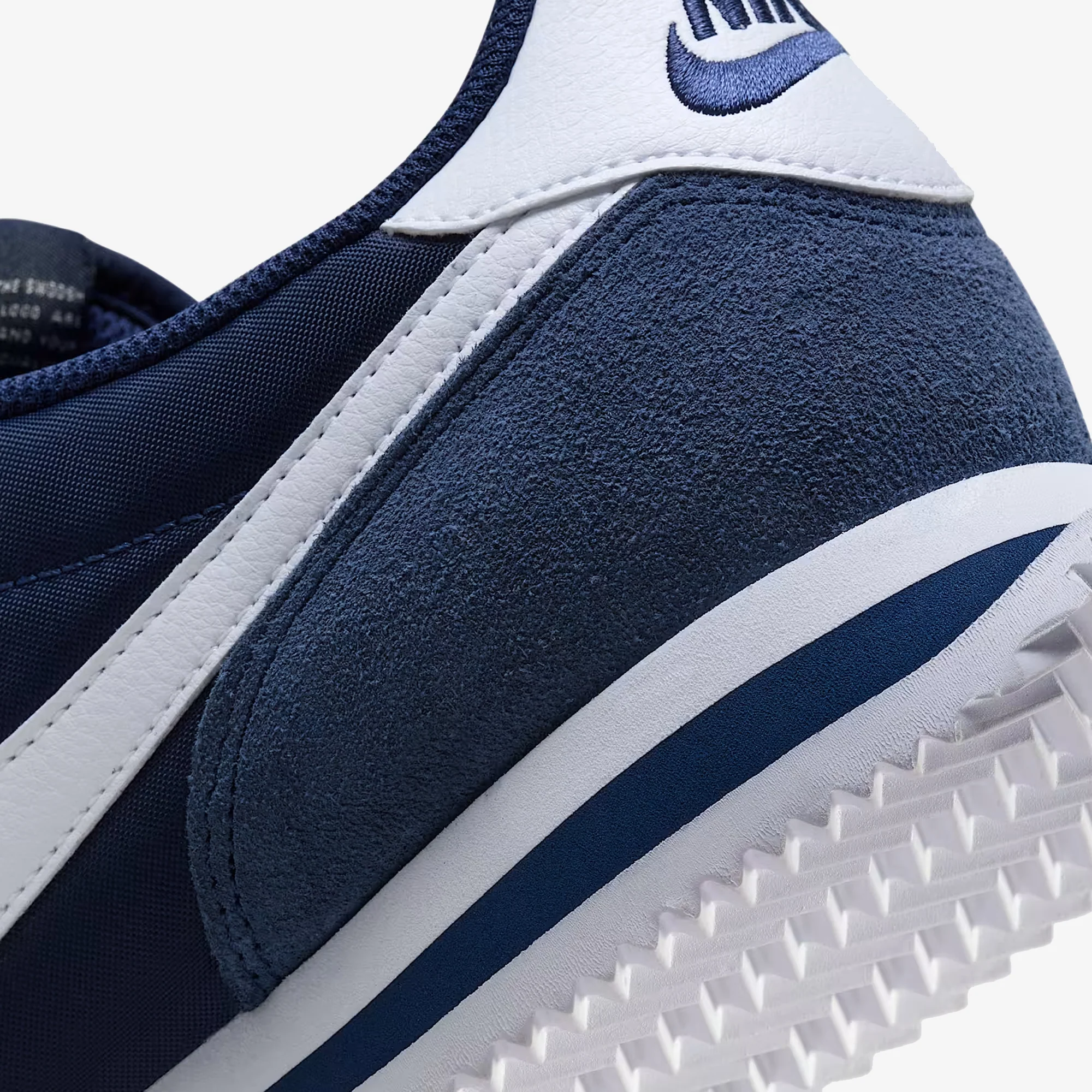 Nike | CORTEZ TXT { MIDNIGHT NAVY/WHITE - Image 6