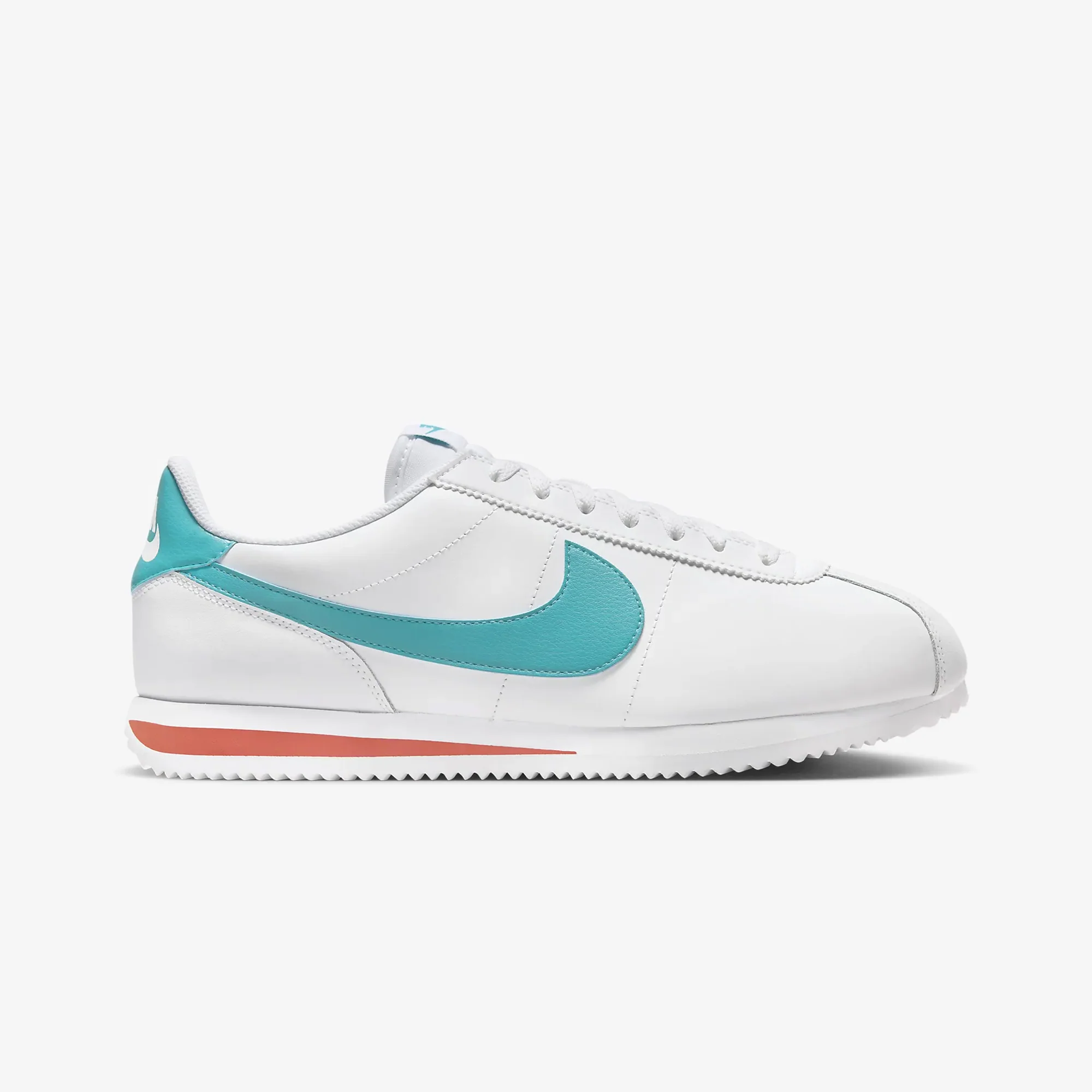 Nike | CORTEZ { WHITE/DUSTY CACTUS-COSMIC CLAY