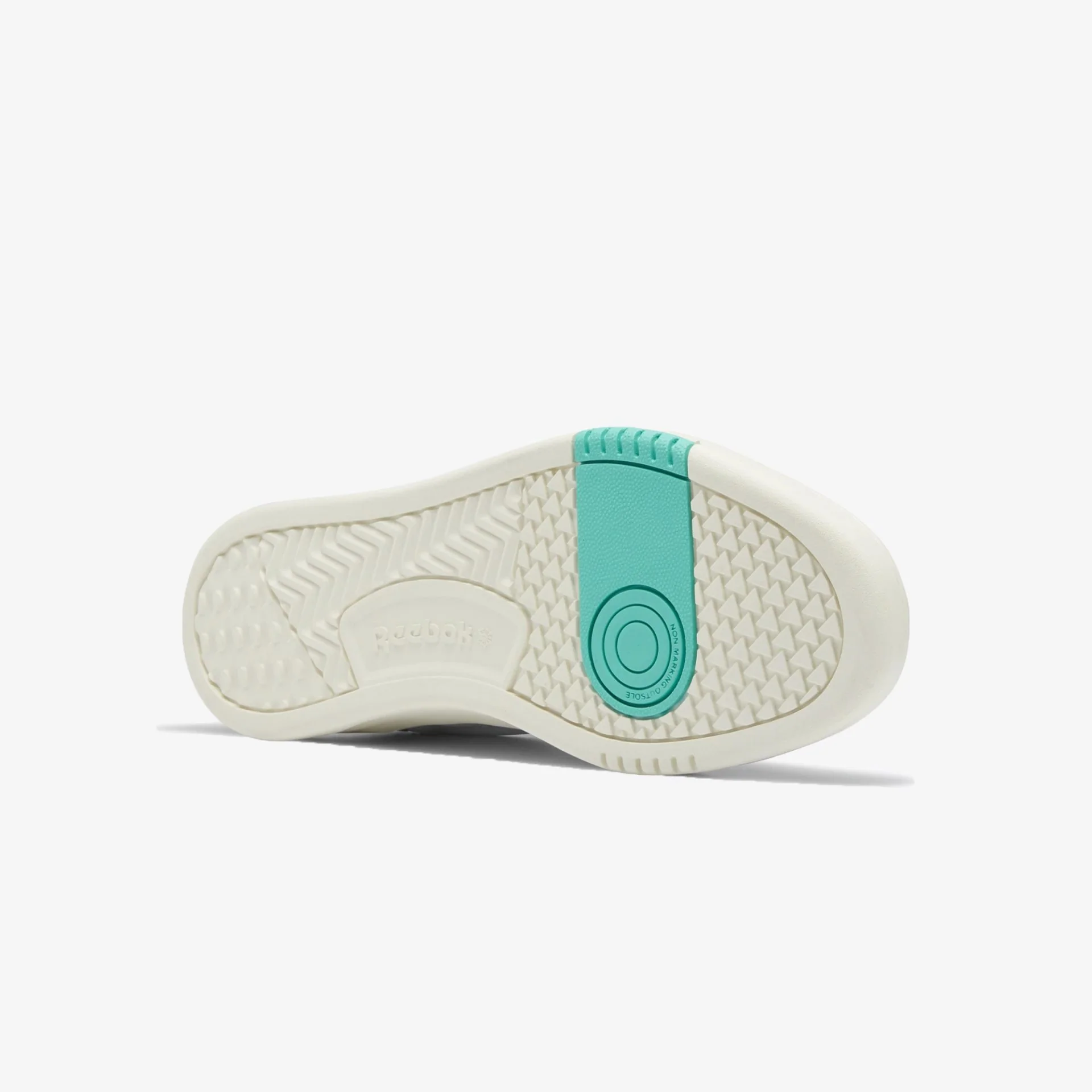Reebok | COURT PEAK { CLOUD WHITE / CLASSIC TEAL - Image 4