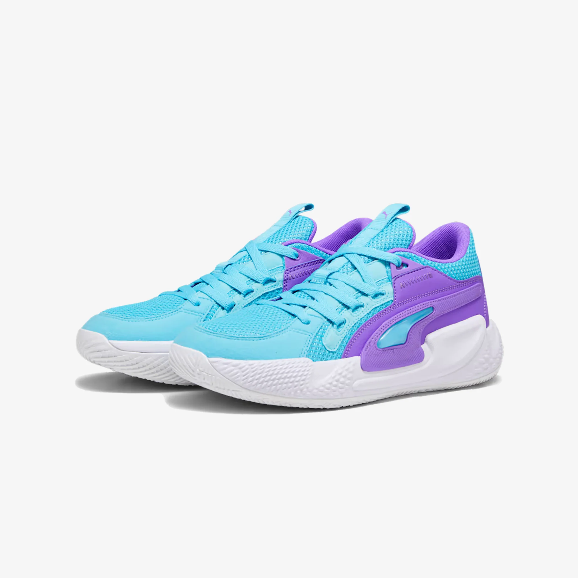 Puma | COURT RIDER CHAOS TEAM { PURPLE GLIMMER/WHITE - Image 2