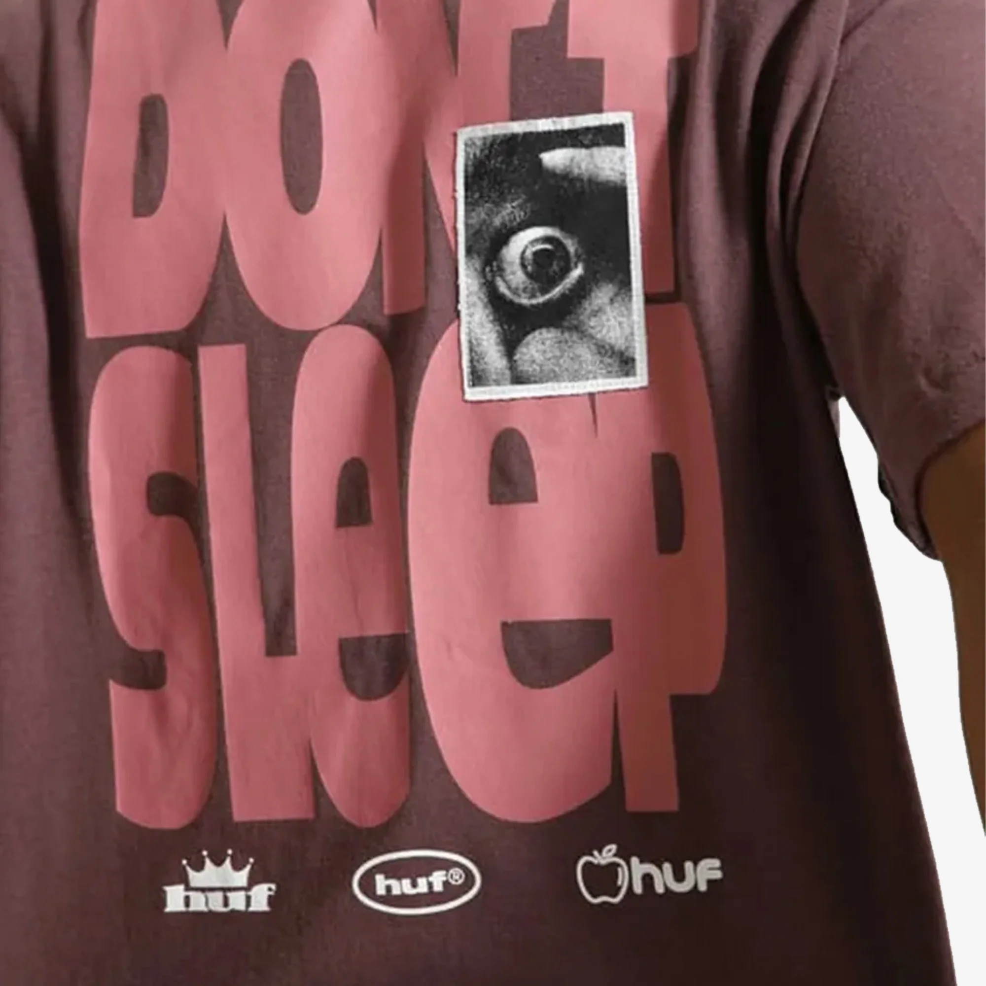 HUF | COUSIN OF DEATH T-SHIRT { EGGPLANT - Image 6