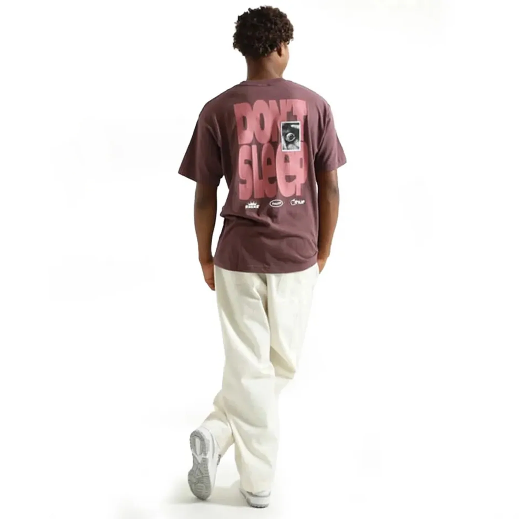 HUF | COUSIN OF DEATH T-SHIRT { EGGPLANT - Image 7