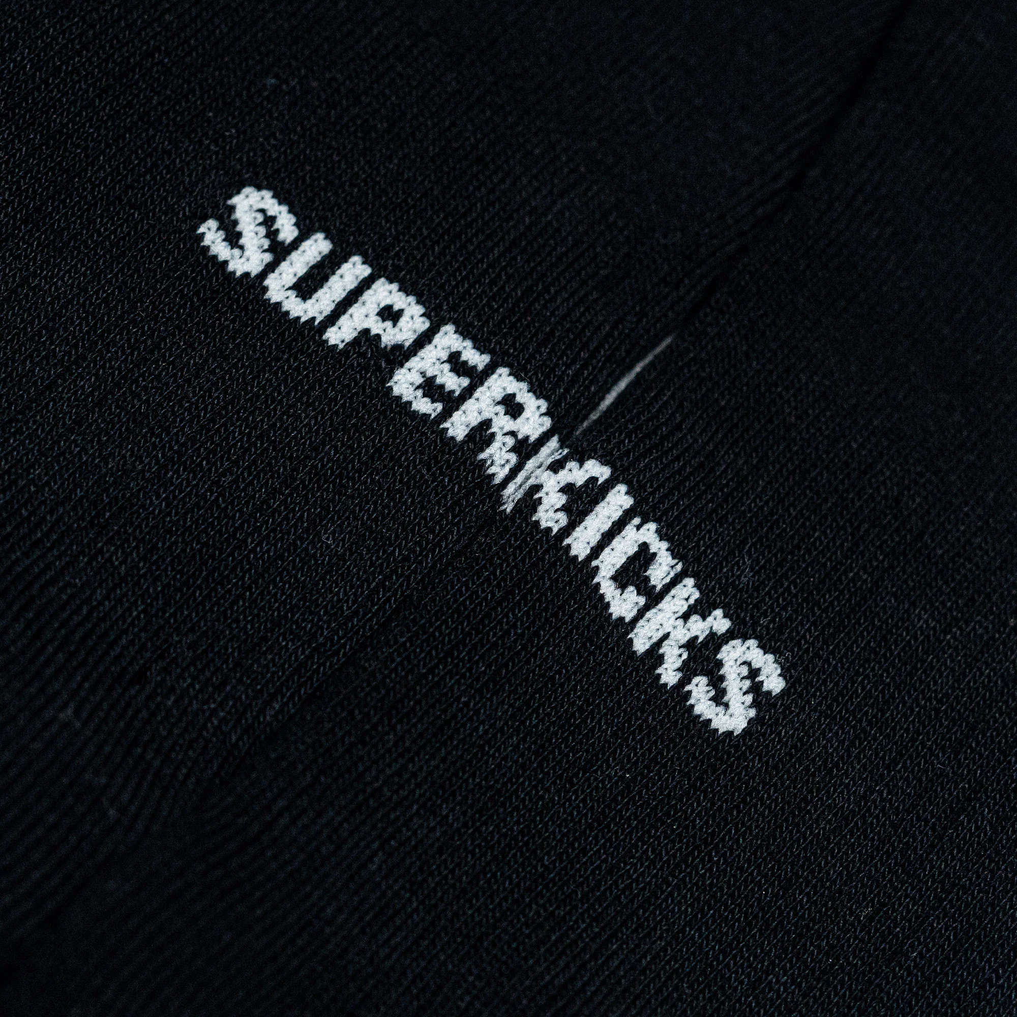 Superkicks | CREW SOCKS { BLACK/BLACK/BLACK - Image 6