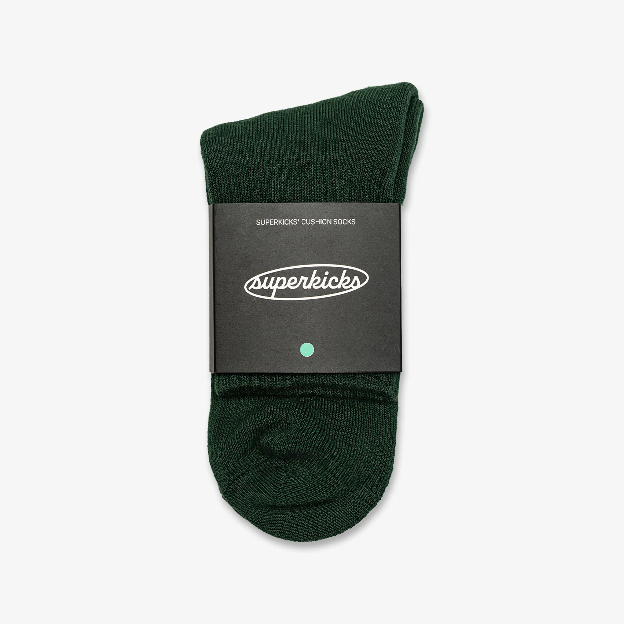 Superkicks | CREW SOCKS { GREEN - Image 2