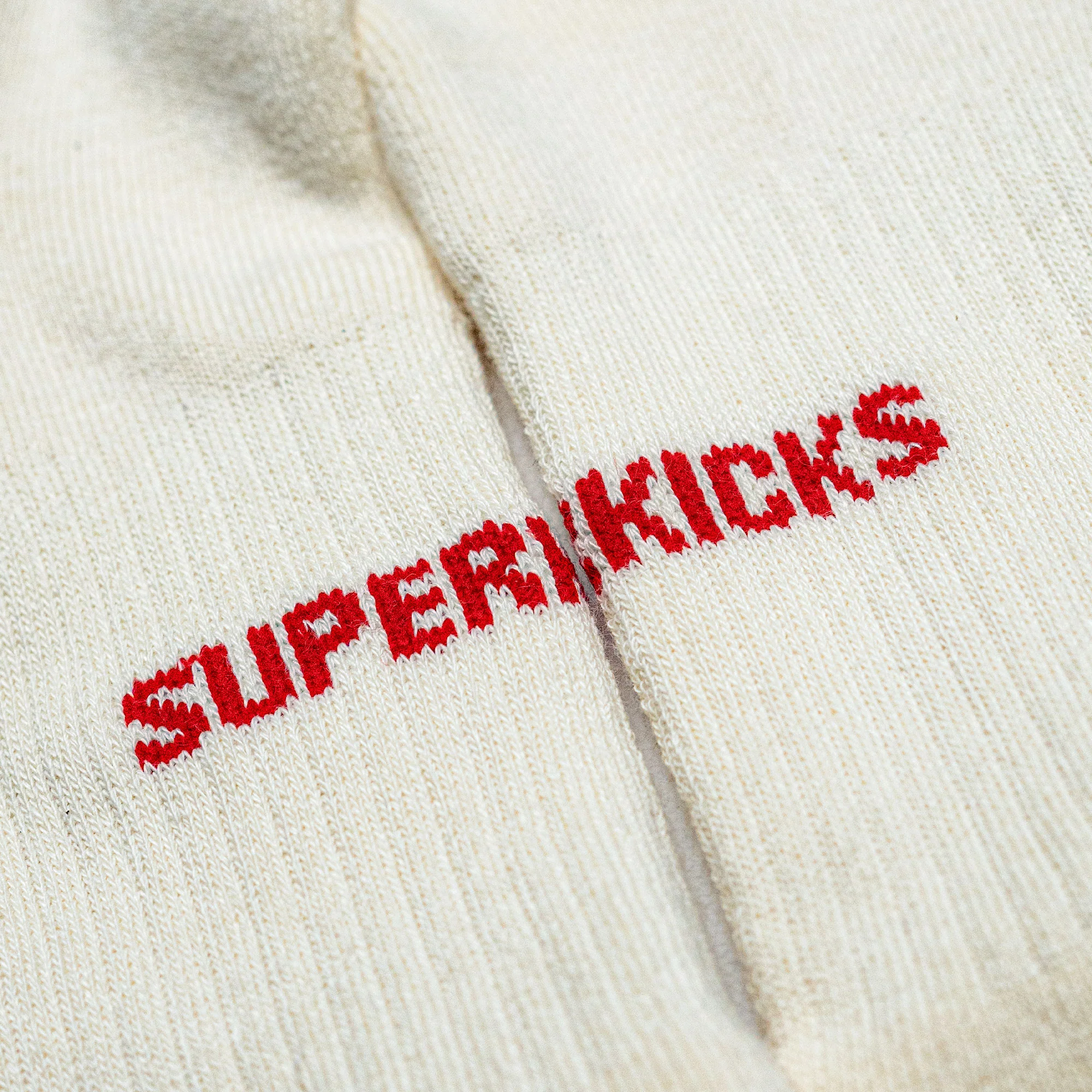 Superkicks | CREW SOCKS  { WHITE/PURPLE/BLUE - Image 4