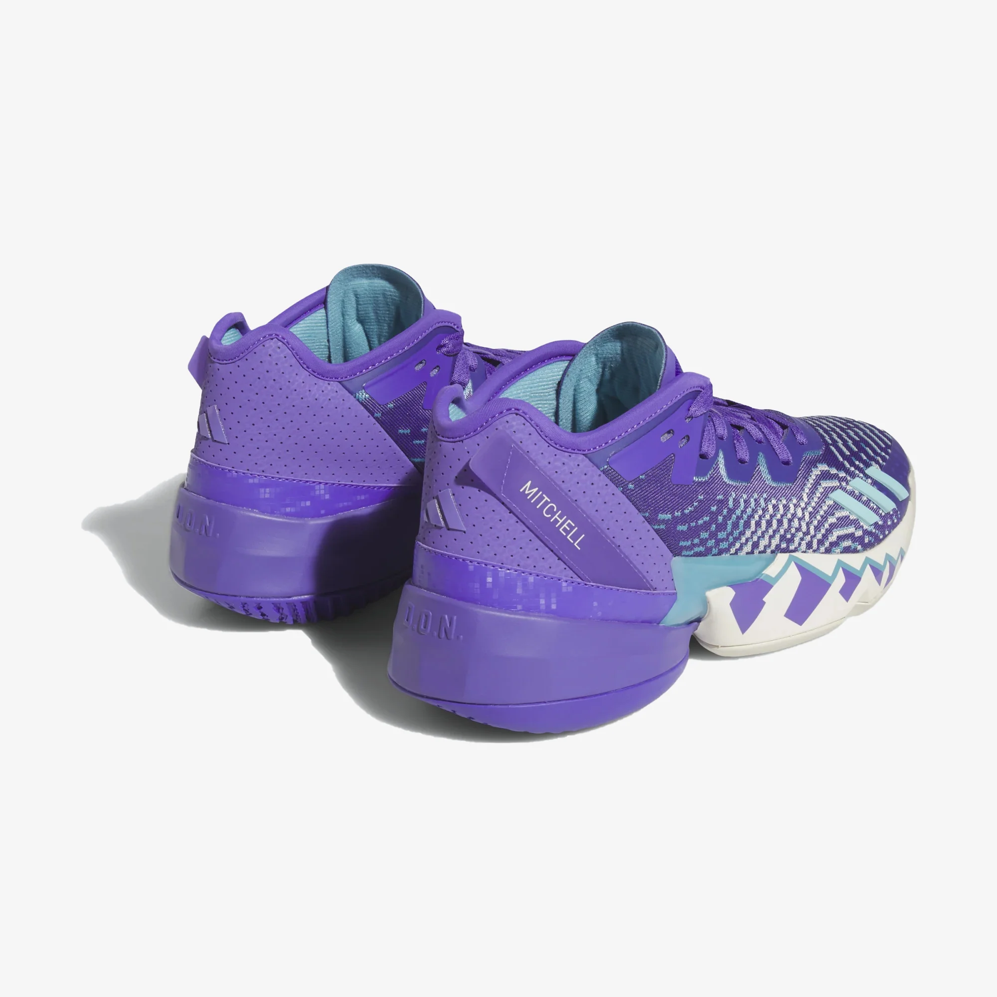 Adidas Originals | D.O.N. ISSUE #4 { PURPLE RUSH/OFF WHITE - Image 3