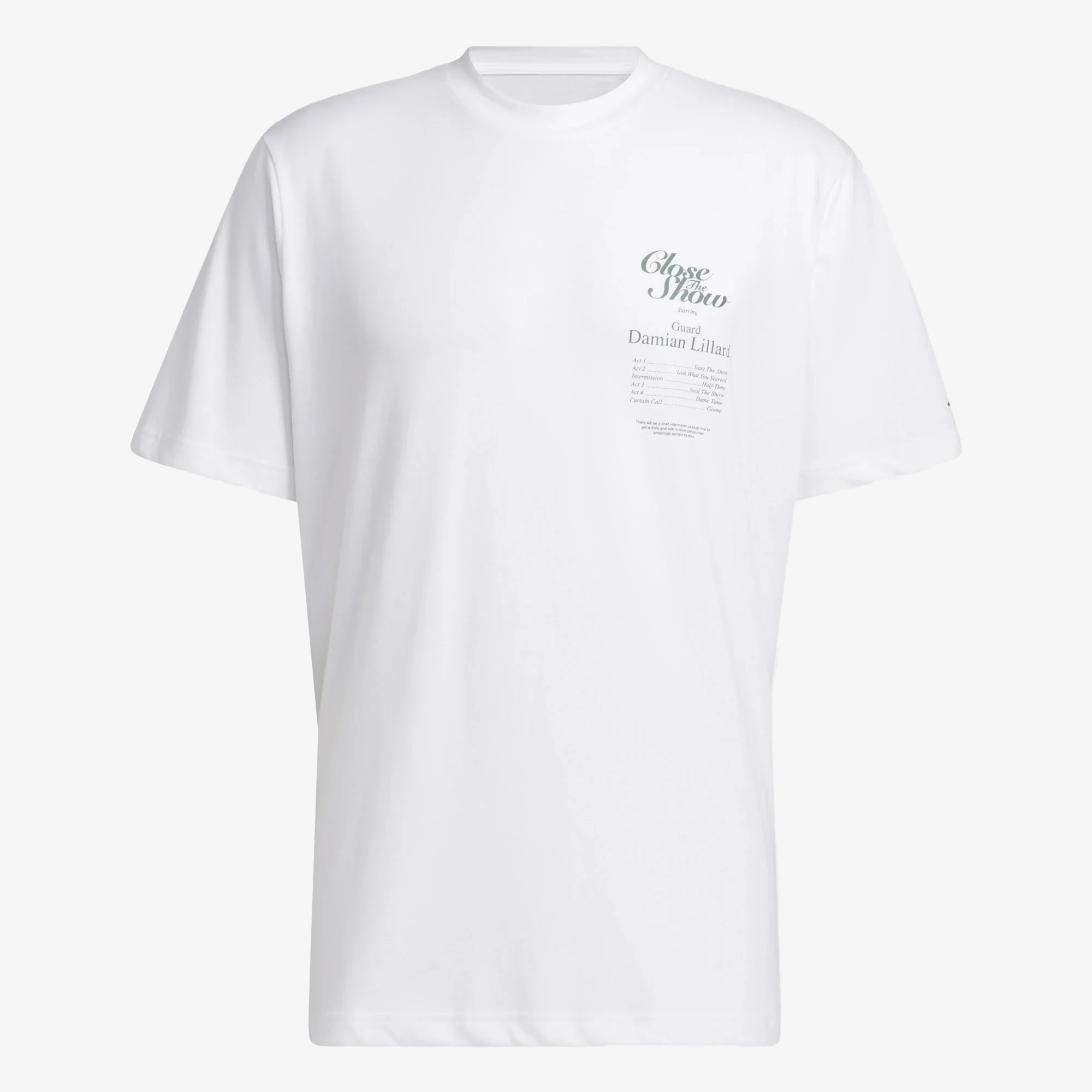 Adidas Originals | DAME 9 TEE  { WHITE - Image 4