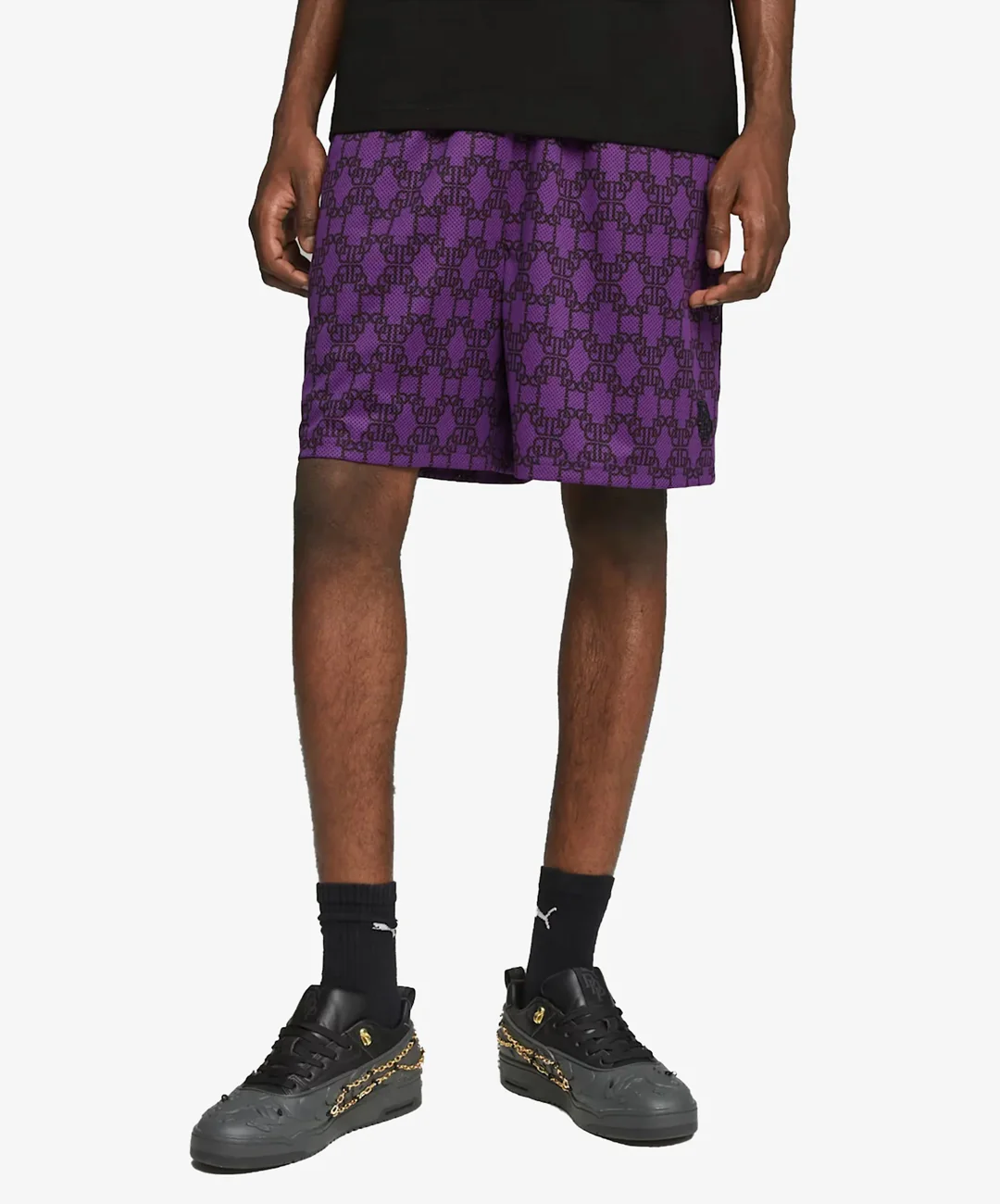 Puma | DAPPER DAN SHORTS { PURPLE POP - Image 4