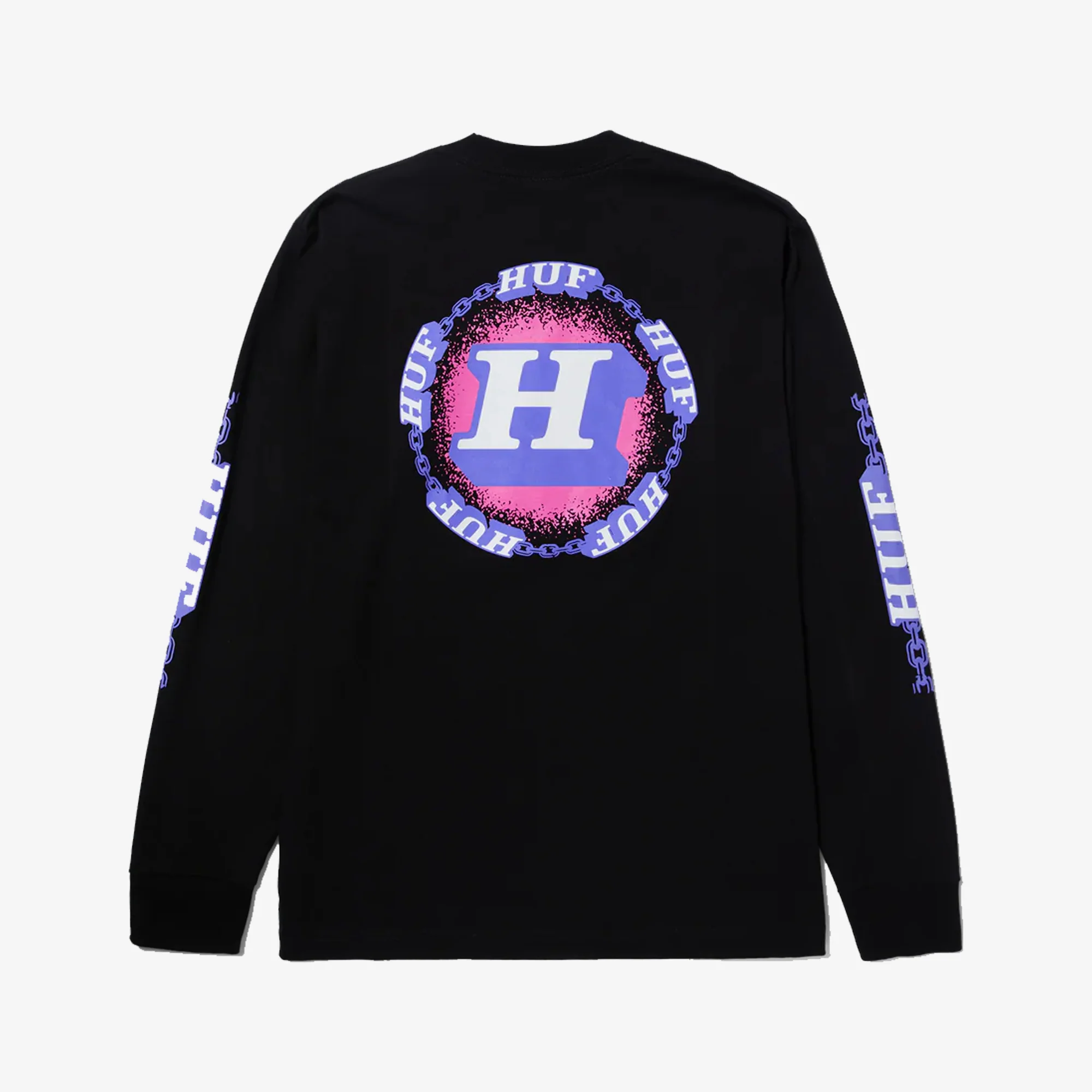 HUF | DEPENDABLE LONG SLEEVE T-SHIRT { BLACK