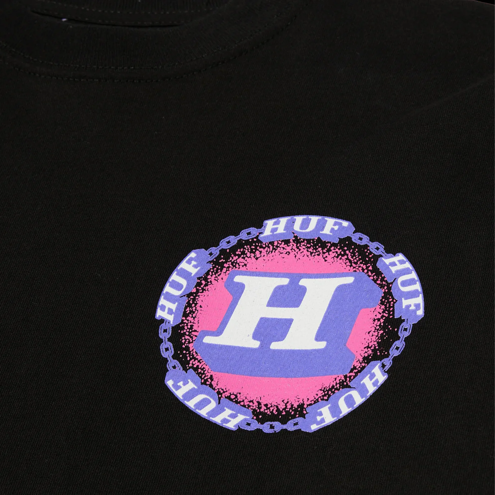 HUF | DEPENDABLE LONG SLEEVE T-SHIRT { BLACK - Image 2