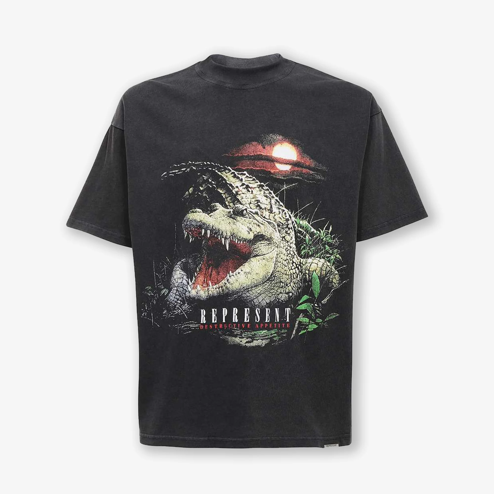 Represent | DESTRUCTIVE APPETITE T-SHIRT { VINTAGE GREY