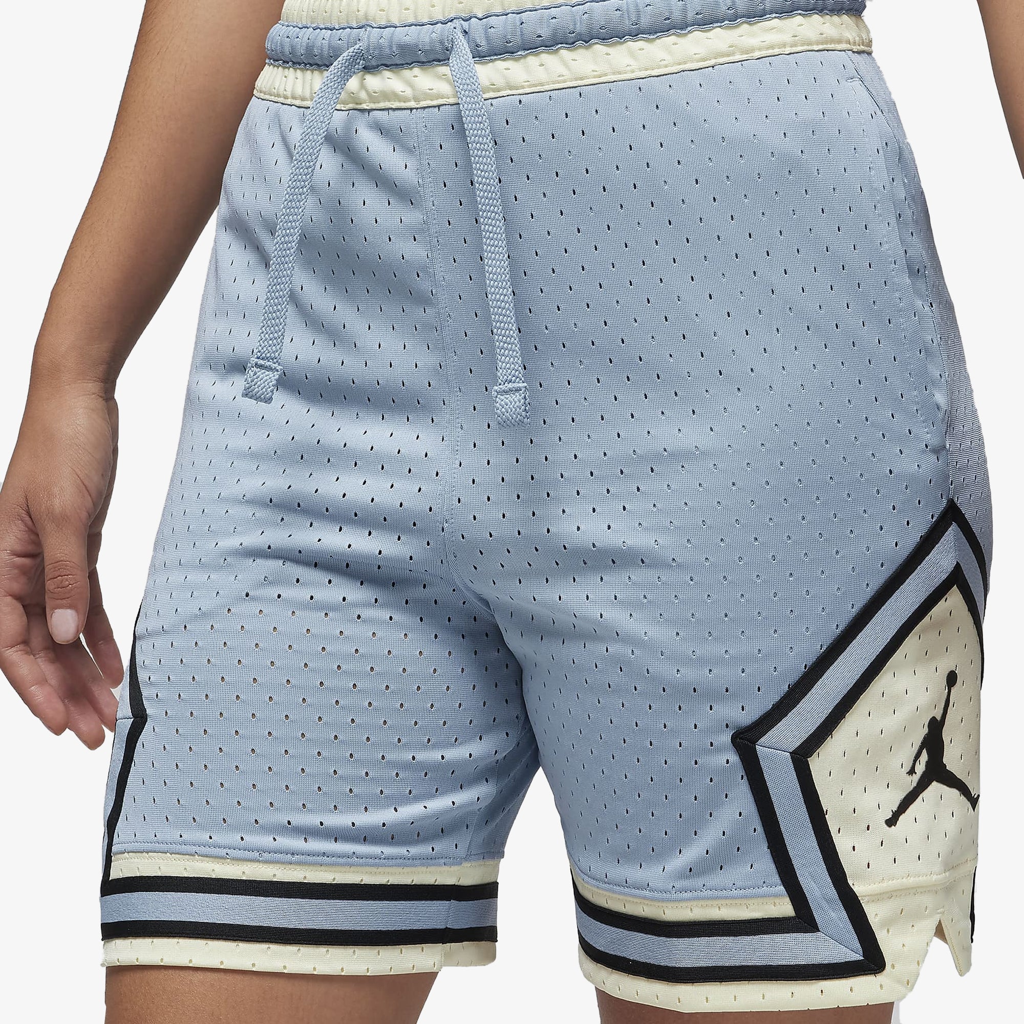 Jordan | DIAMOND SHORTS { BLUE GREY/COCONUT MILK/BLACK - Image 4