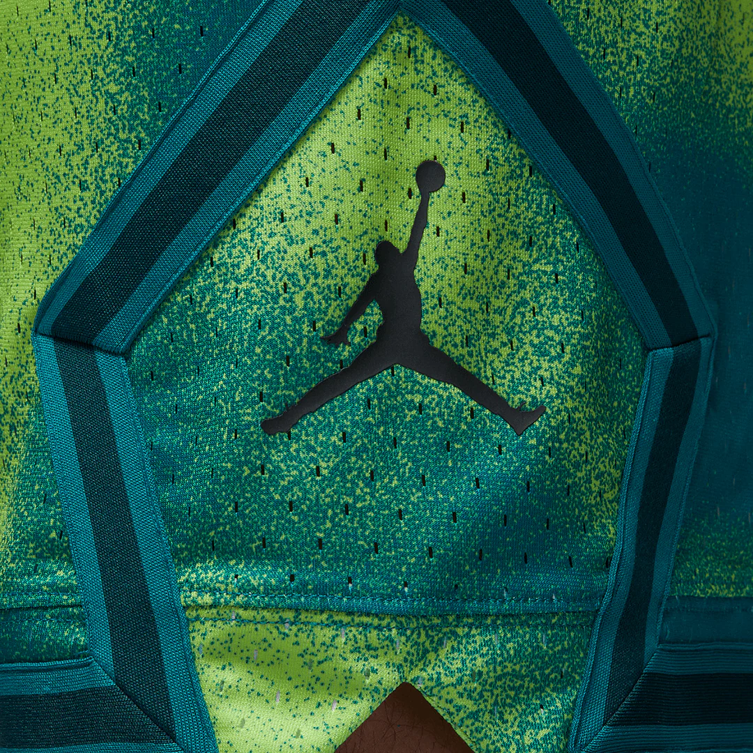 Jordan | DIAMOND SHORTS { MIDNIGHT SPRUCE/SKY J TEAL/BLACK - Image 4