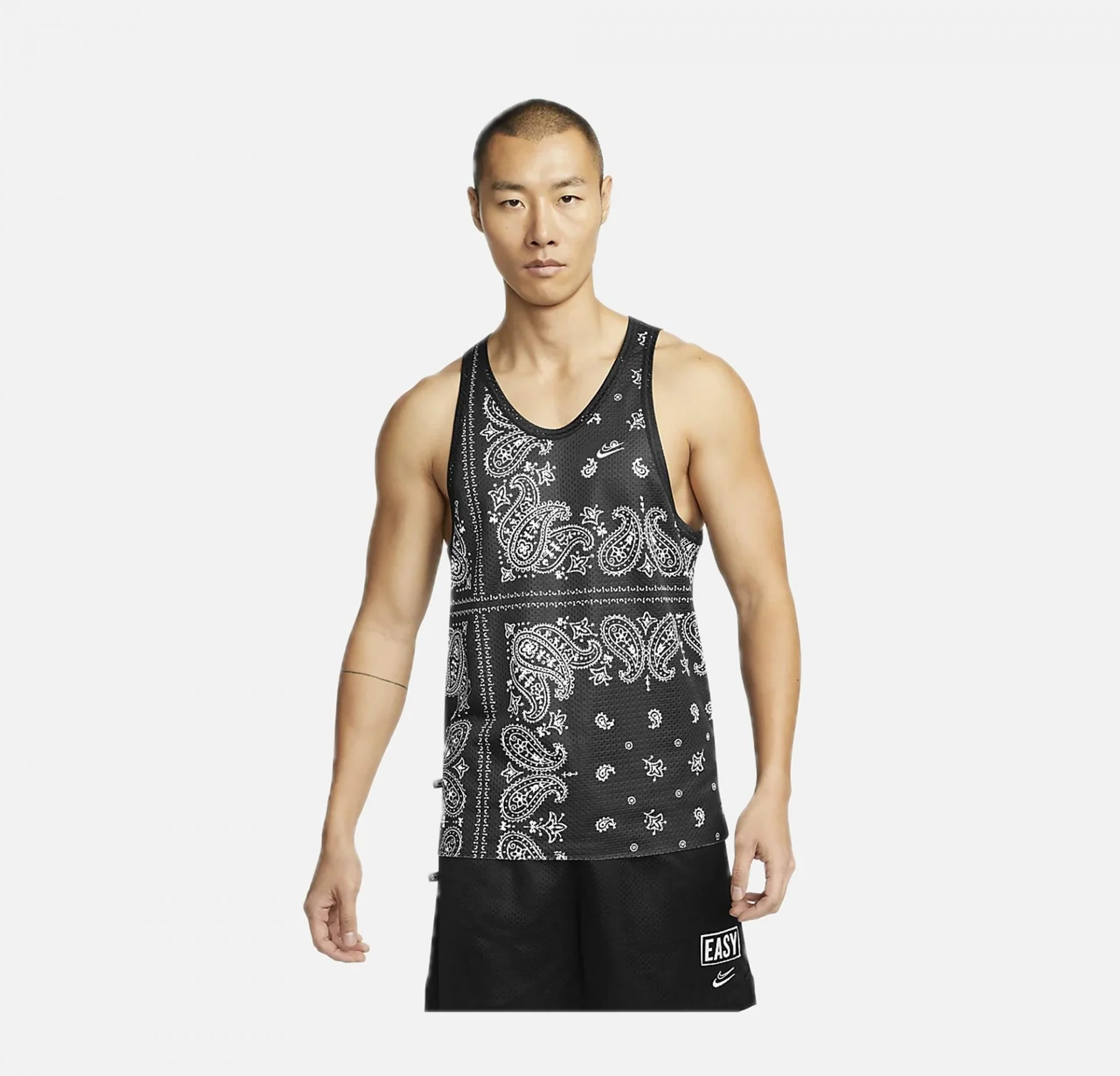 Nike | DRI-FIT KD SLEEVELESS TOP { BLACK / SUMMIT WHITE