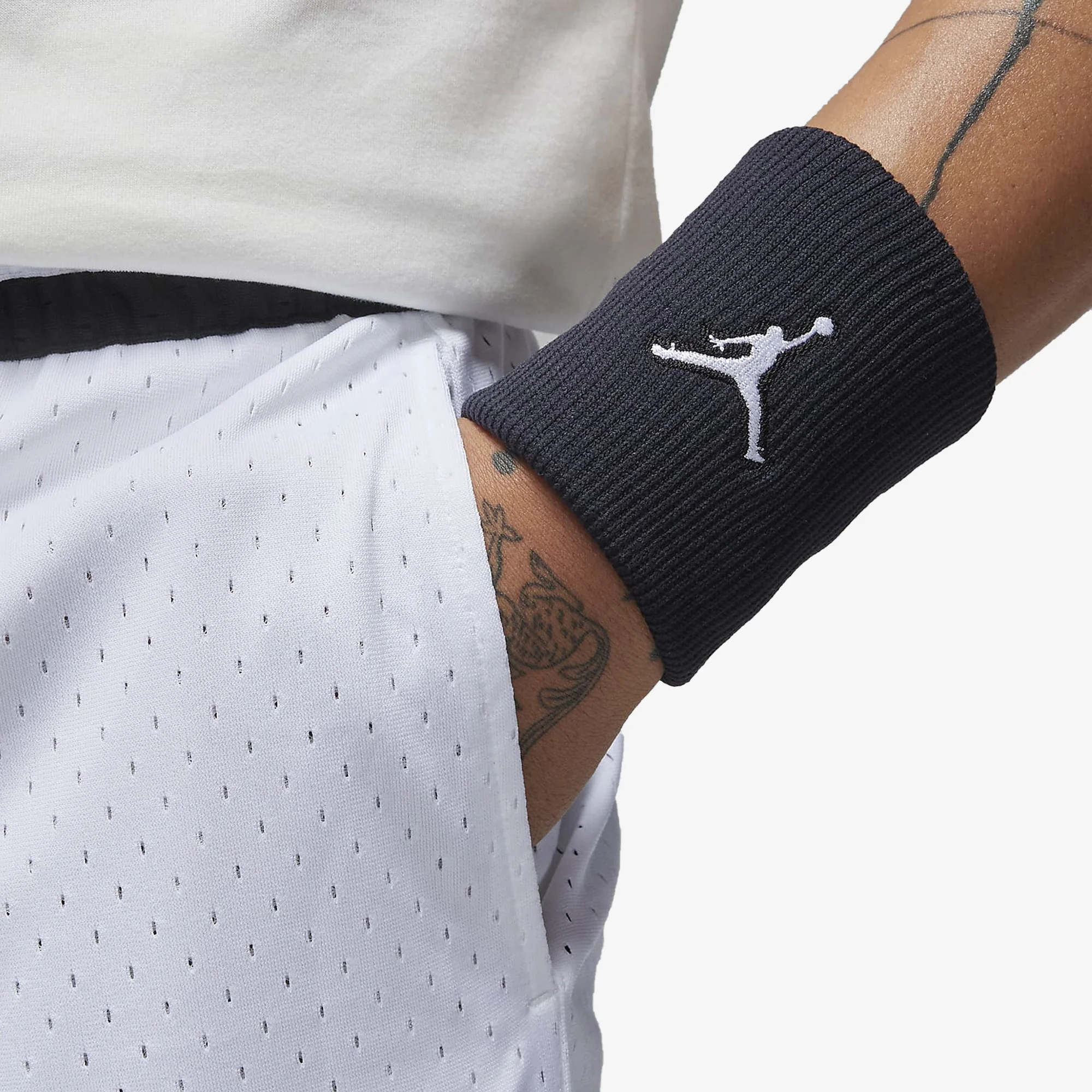 Jordan | DRI-FIT SPORT { WHITE/BLACK - Image 4