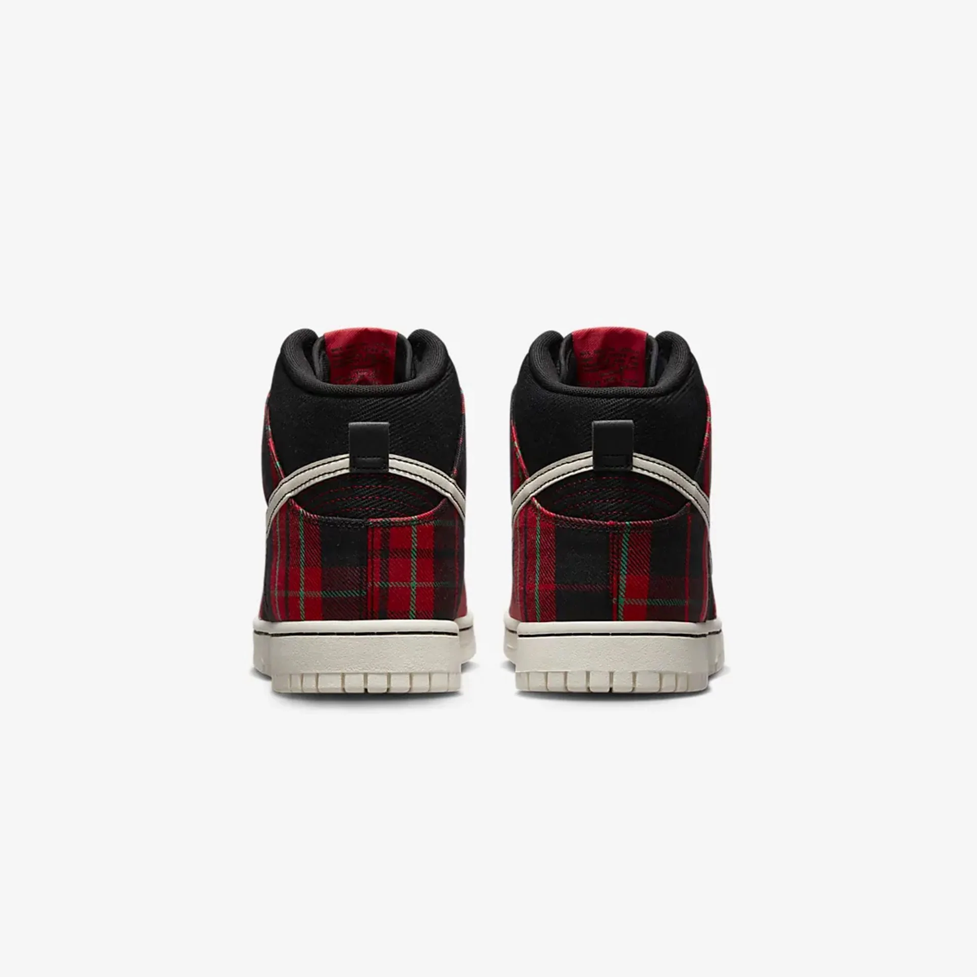 Nike | DUNK HIGH RETRO SE { RED/BLACK - Image 3