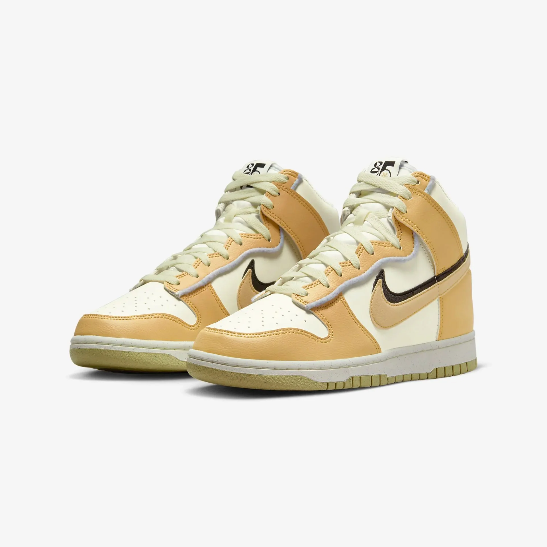 Nike | DUNK HIGH RETRO SE { SESAME/BLACK - Image 2