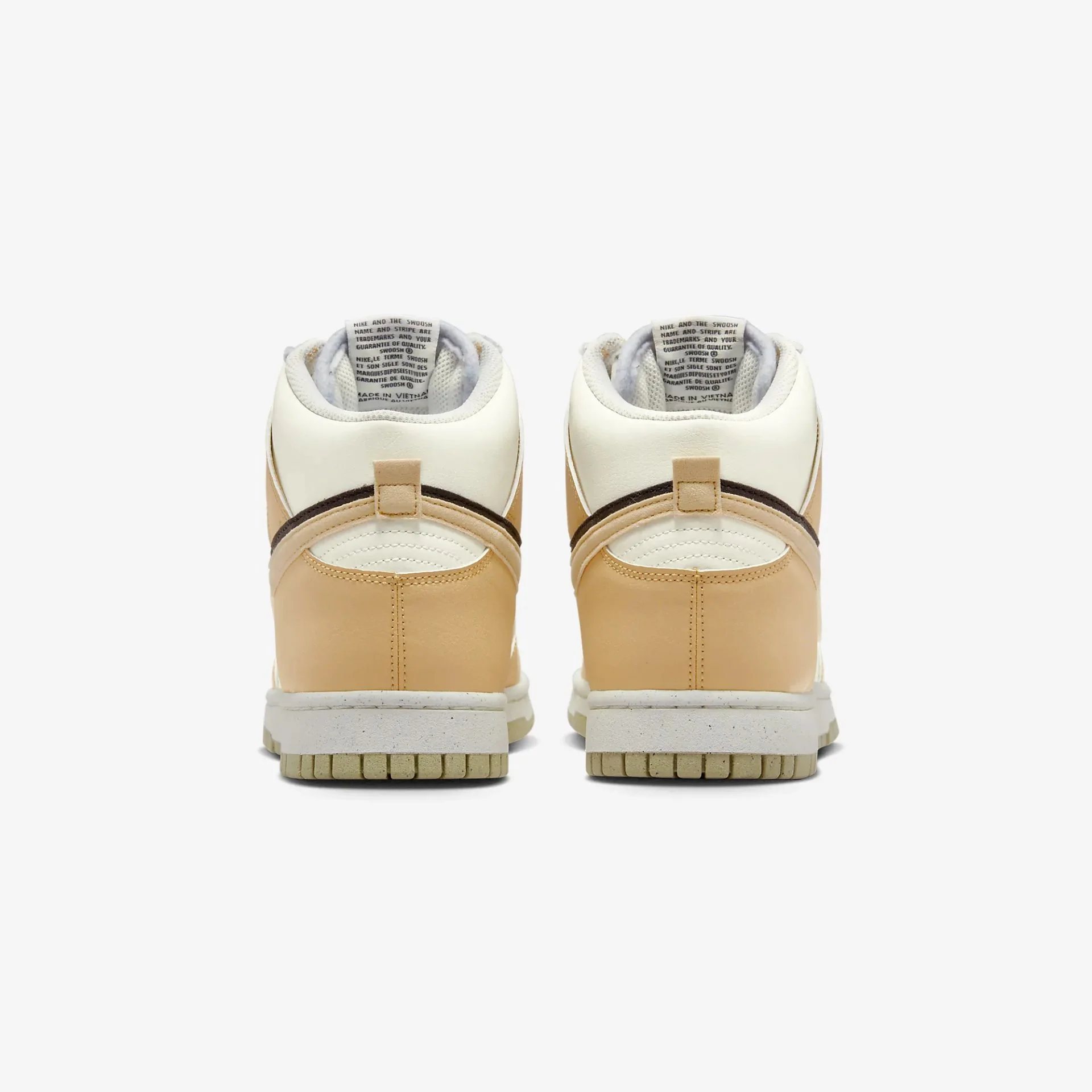 Nike | DUNK HIGH RETRO SE { SESAME/BLACK - Image 3