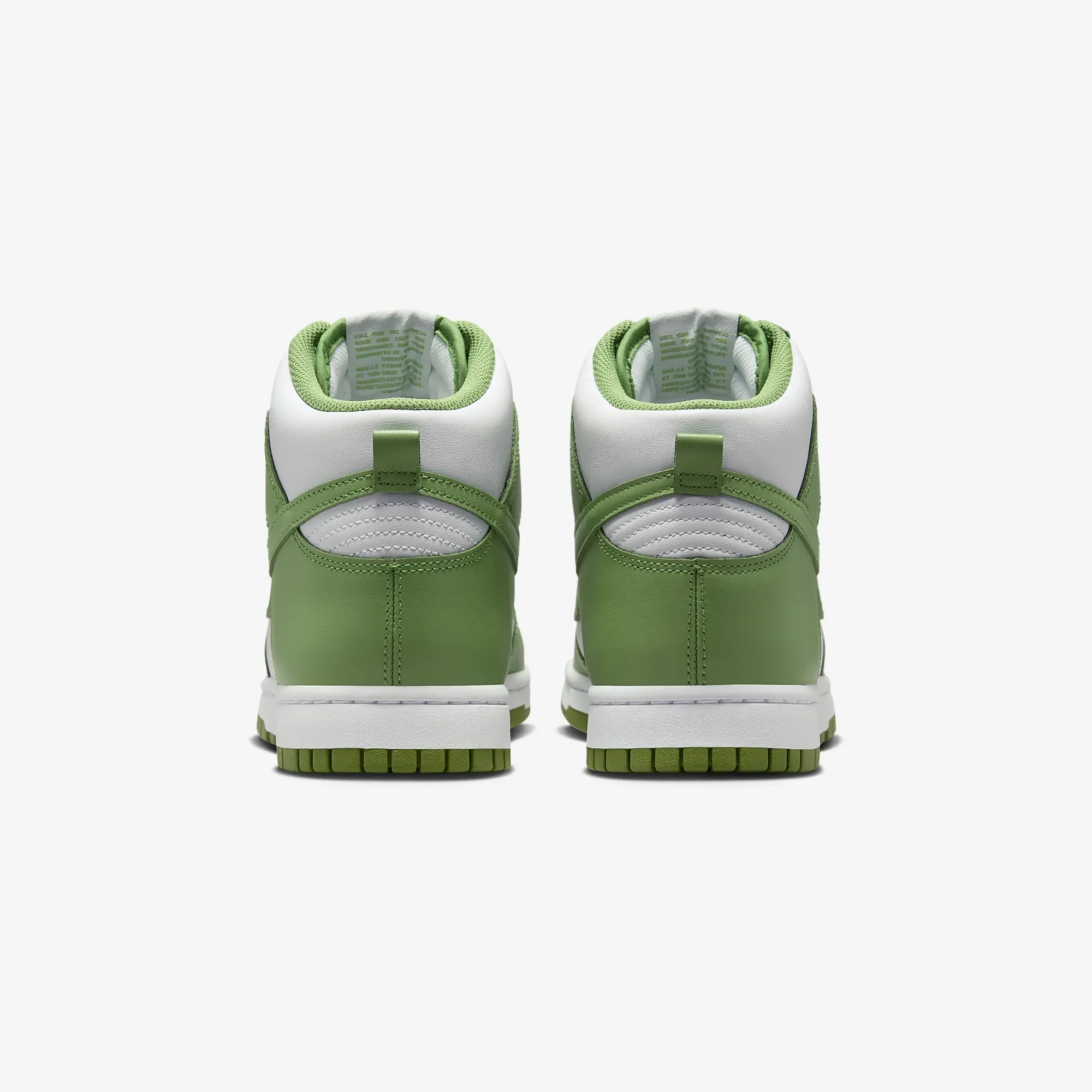 Nike | DUNK HIGH RETRO  { WHITE/CHLOROPHYLL-WHITE - Image 3
