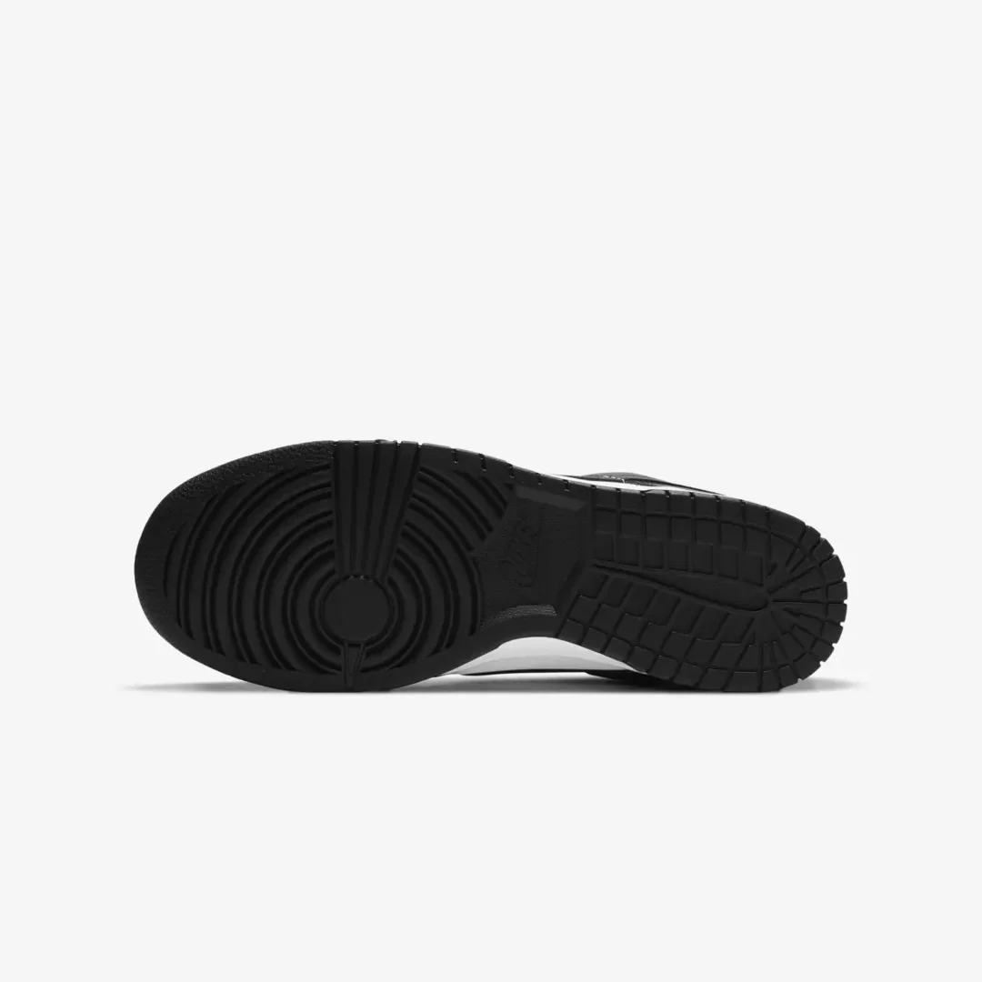 Nike | DUNK LOW RETRO { WHITE/BLACK-WHITE - Image 4