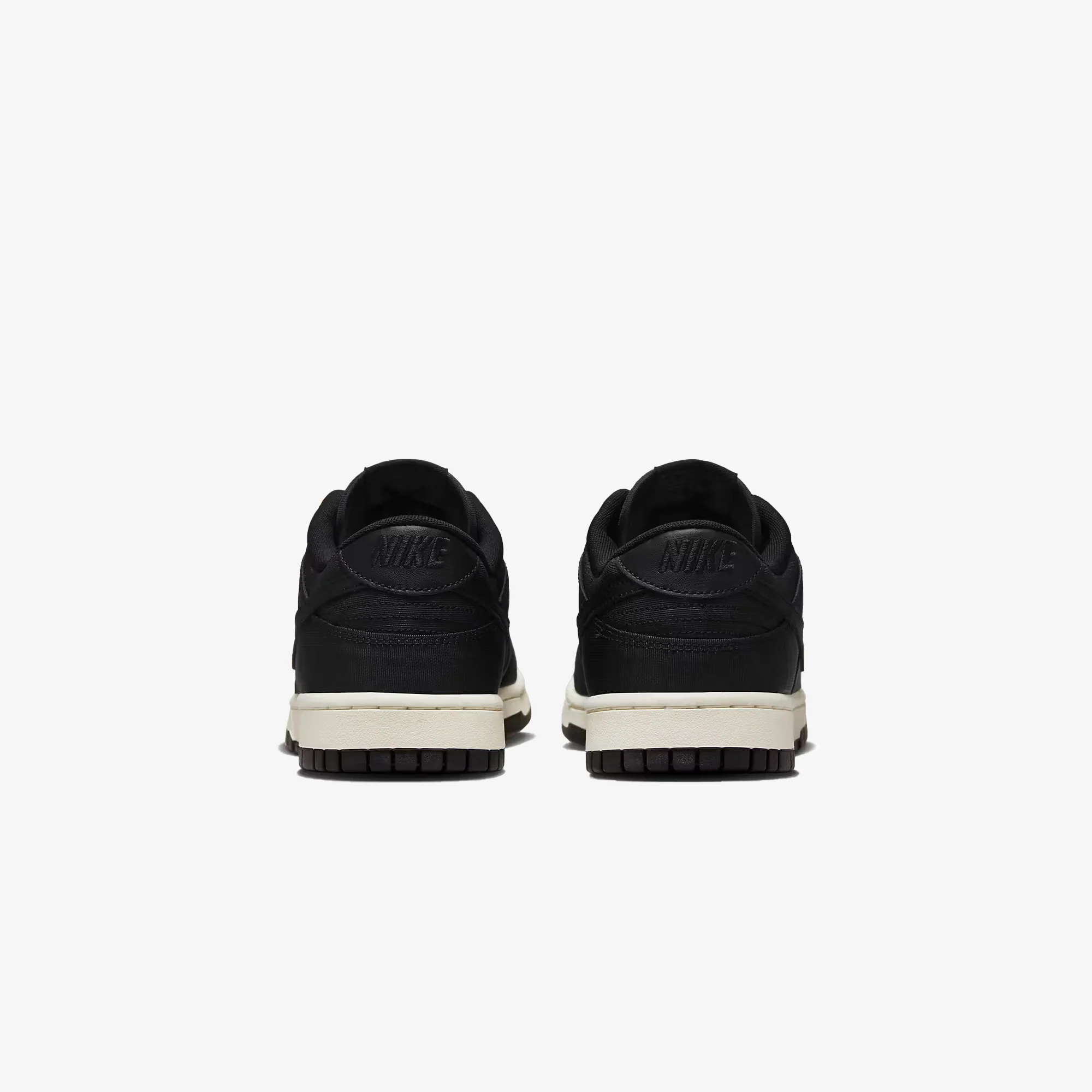 Nike | DUNK LOW RETRO PREMIUM { BLACK/BLACK-SAIL - Image 3